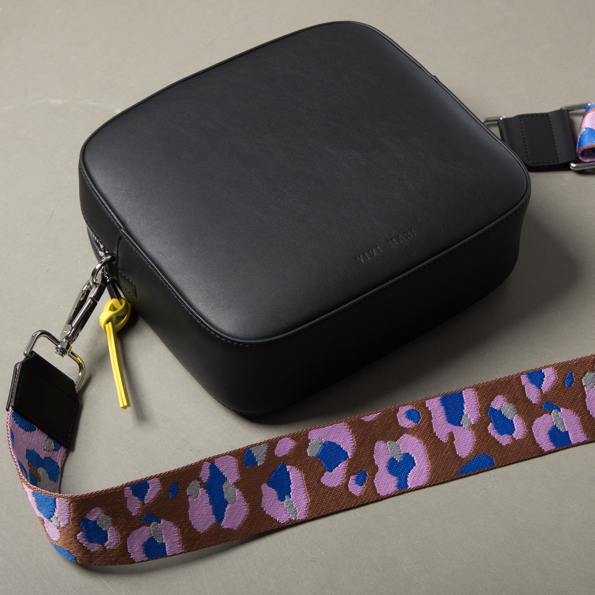 strap abstract leopard tan/rose - black - Image 6