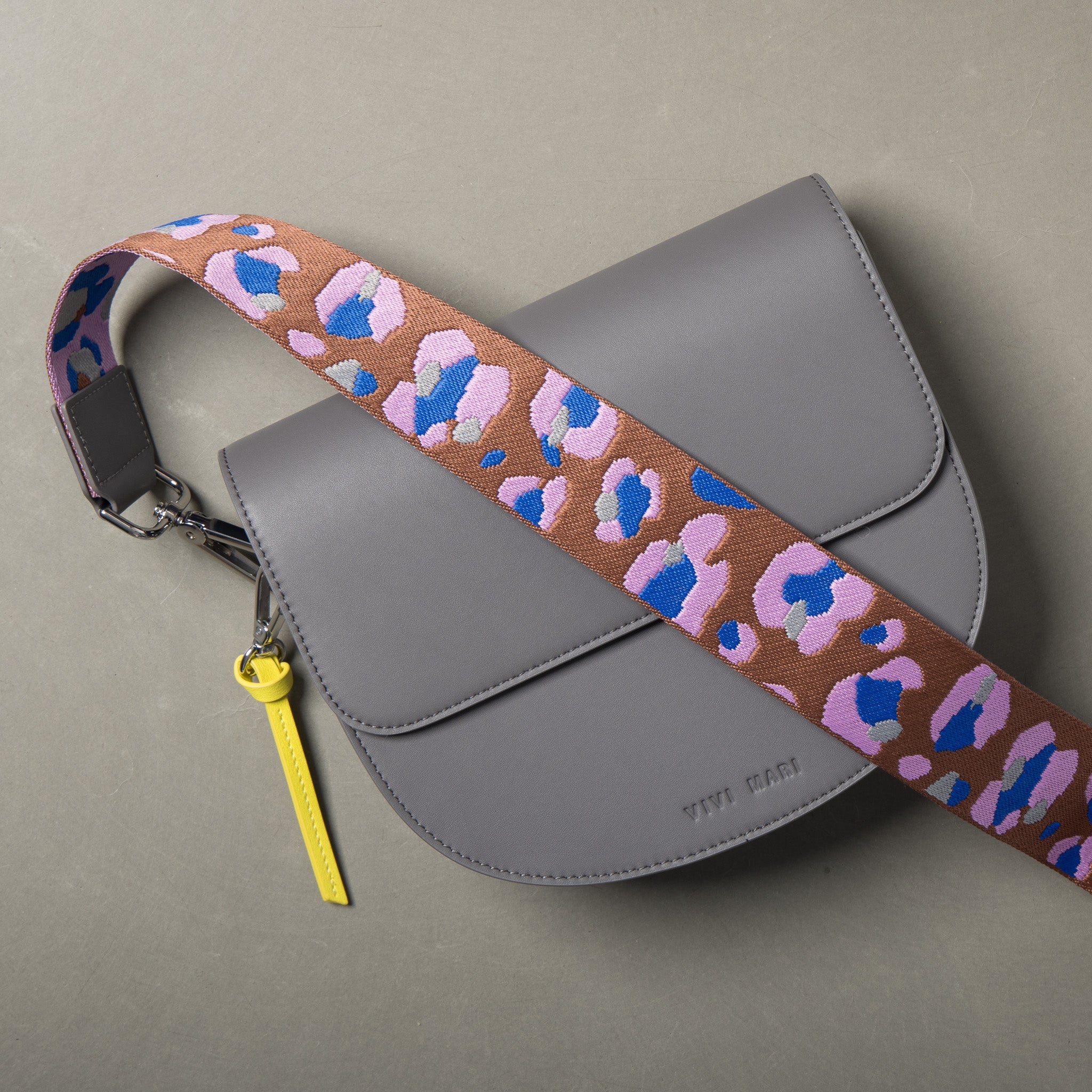 strap abstract leopard tan/rose - taupe - Image 3