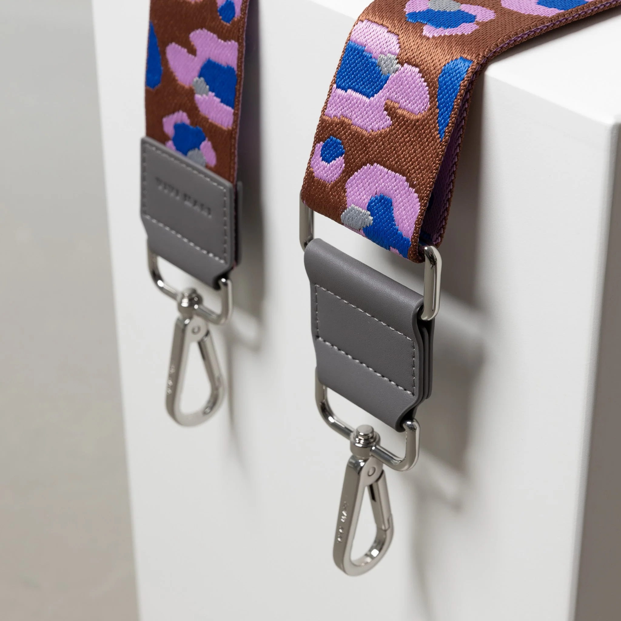 strap abstract leopard tan/rose - taupe - Image 8