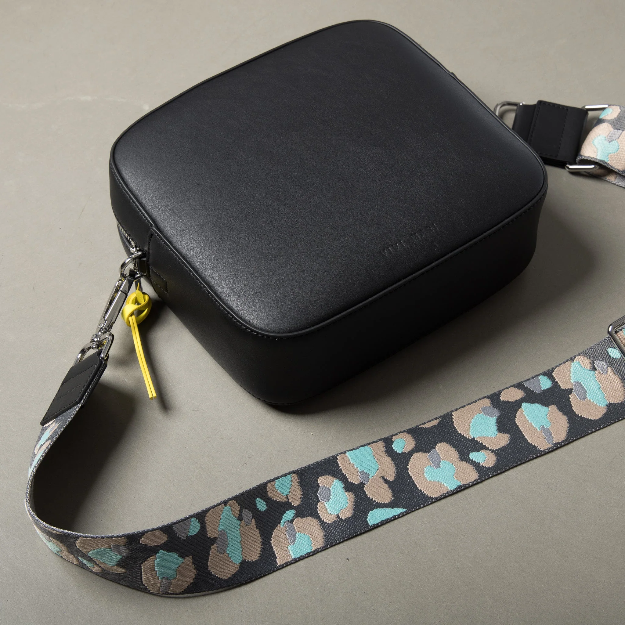 strap abstract leopard taupe/mint - black - Image 9