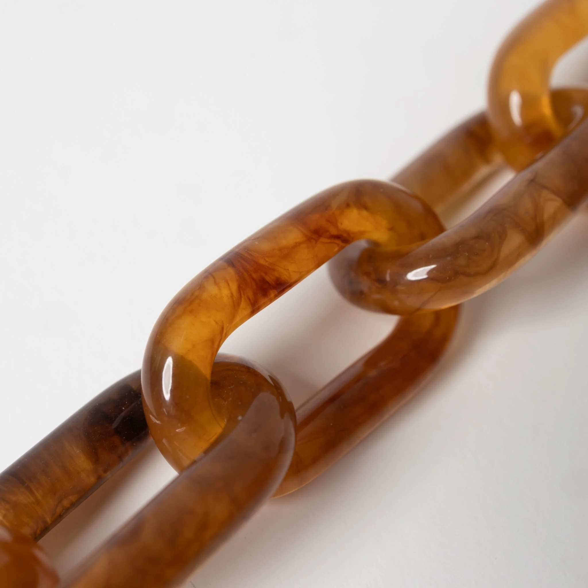strap acrylic chain amber - long - Image 3