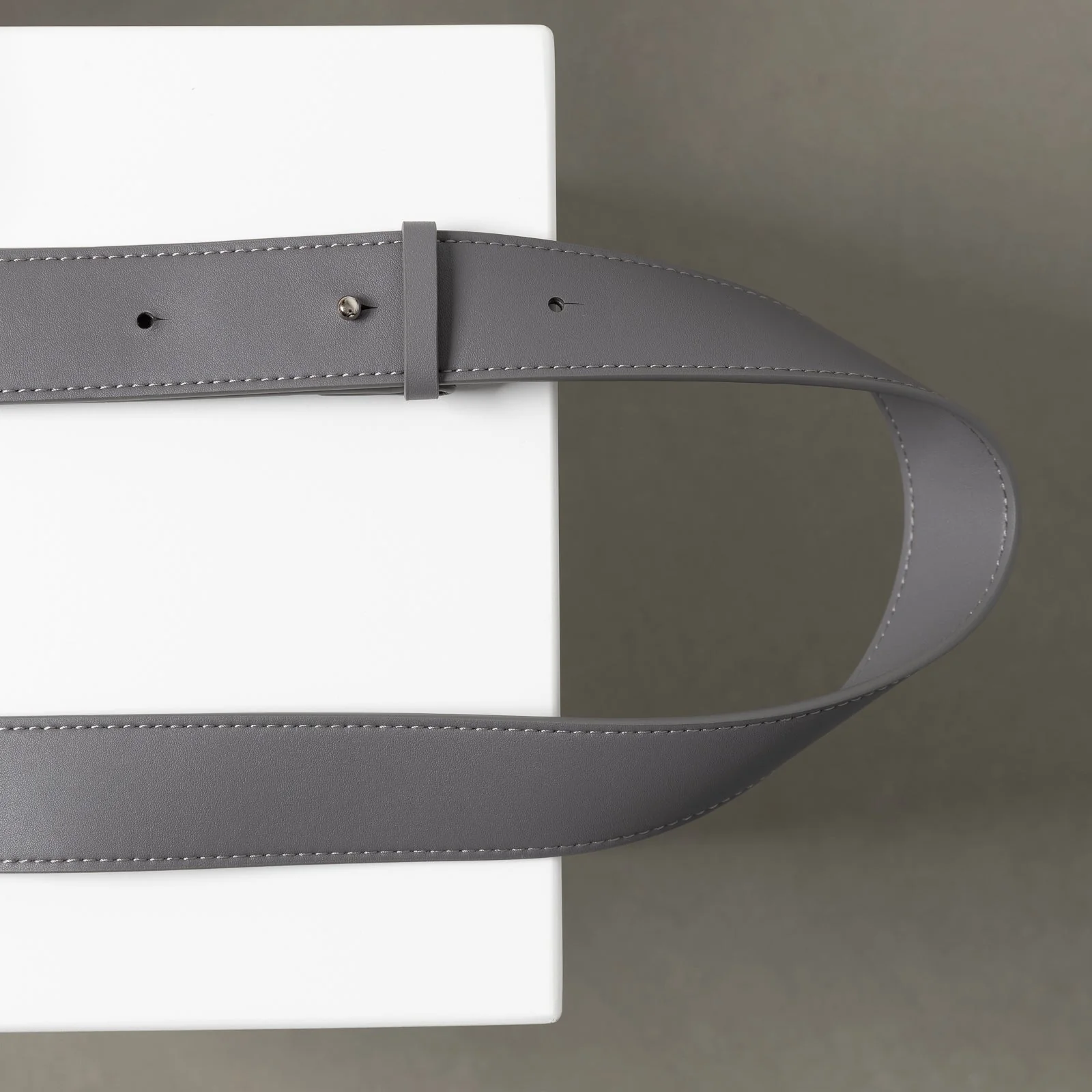 strap basic belt - taupe - Image 2