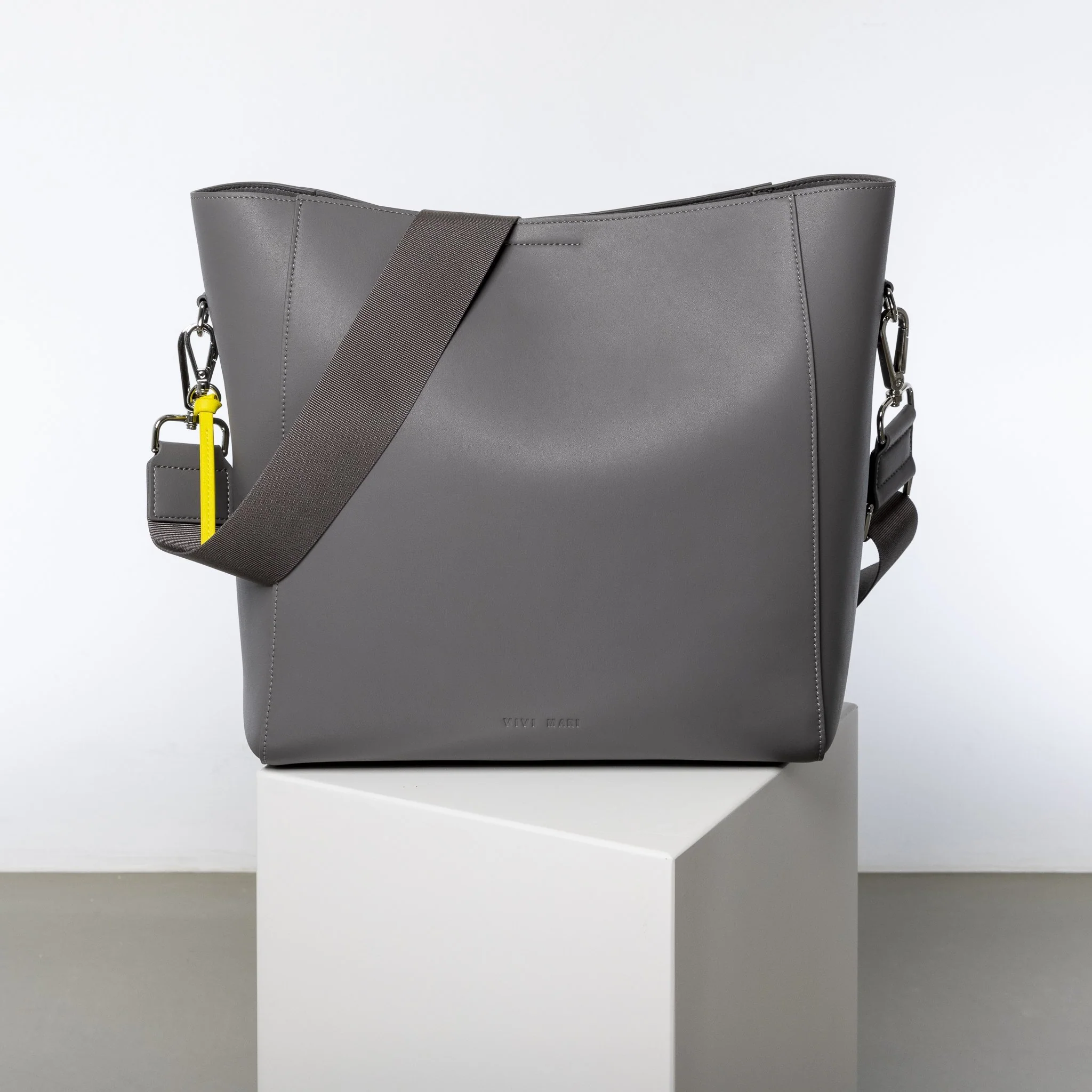strap basic woven - taupe - Image 2
