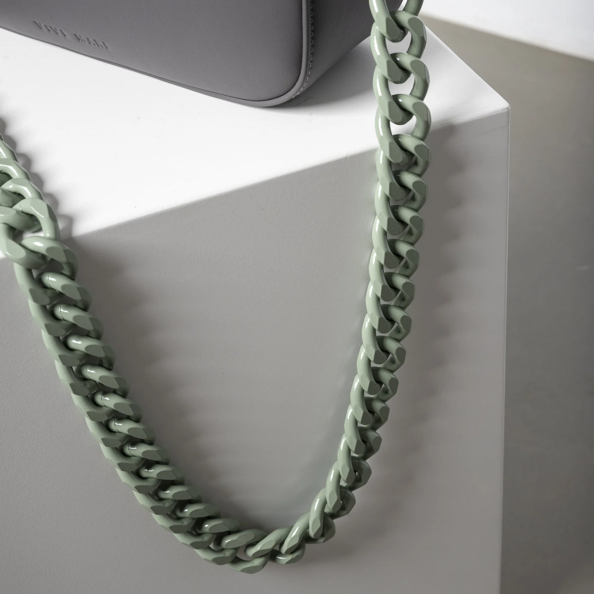 strap bold chain mint - long - Image 9