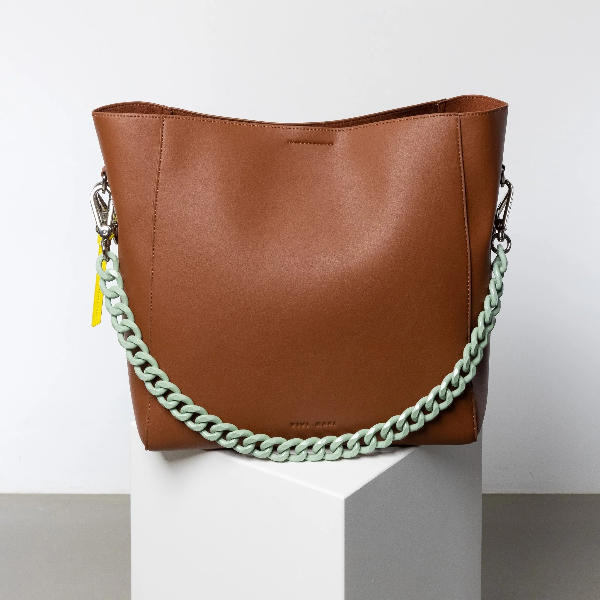 strap bold chain mint - short - Image 4