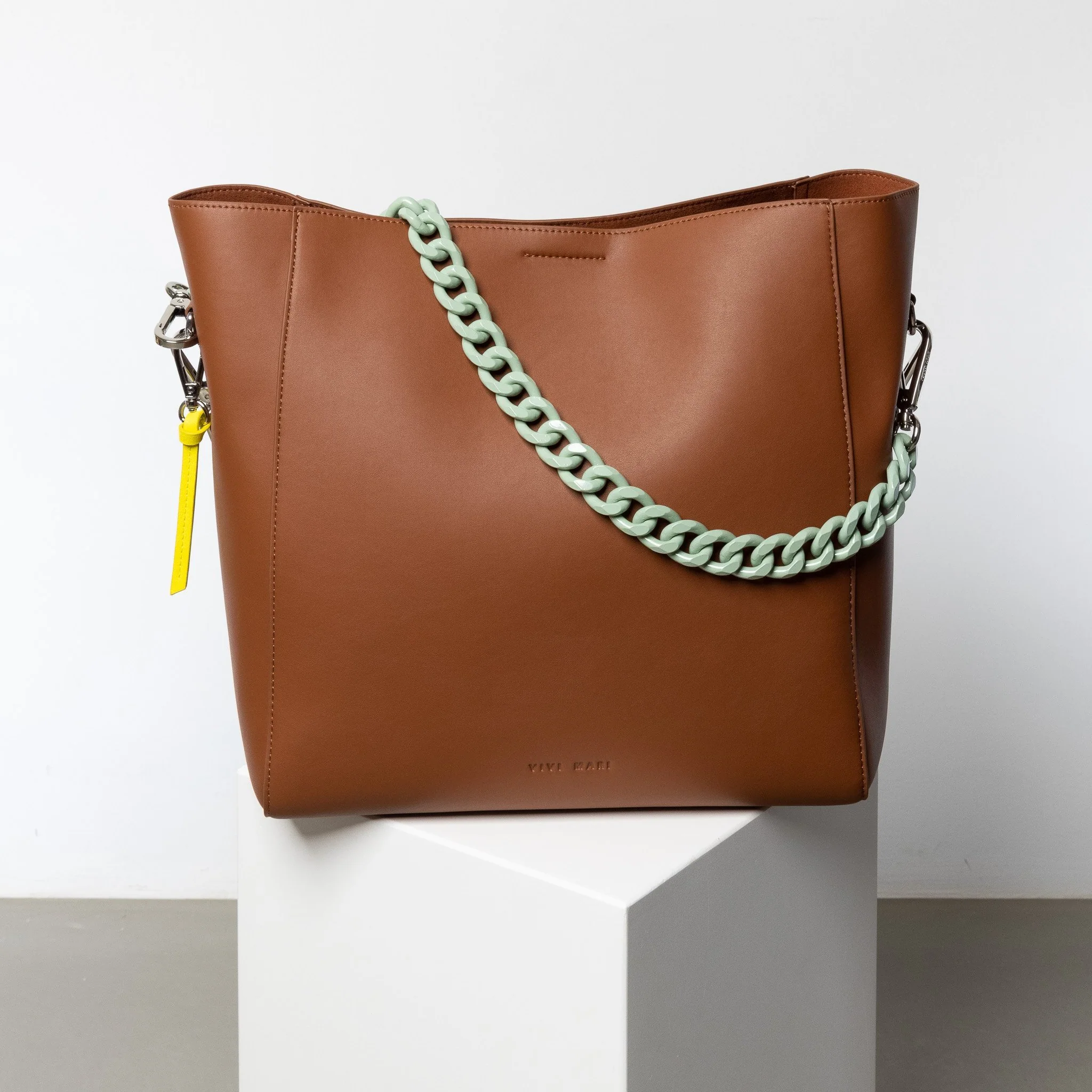 strap bold chain mint - short - Image 8