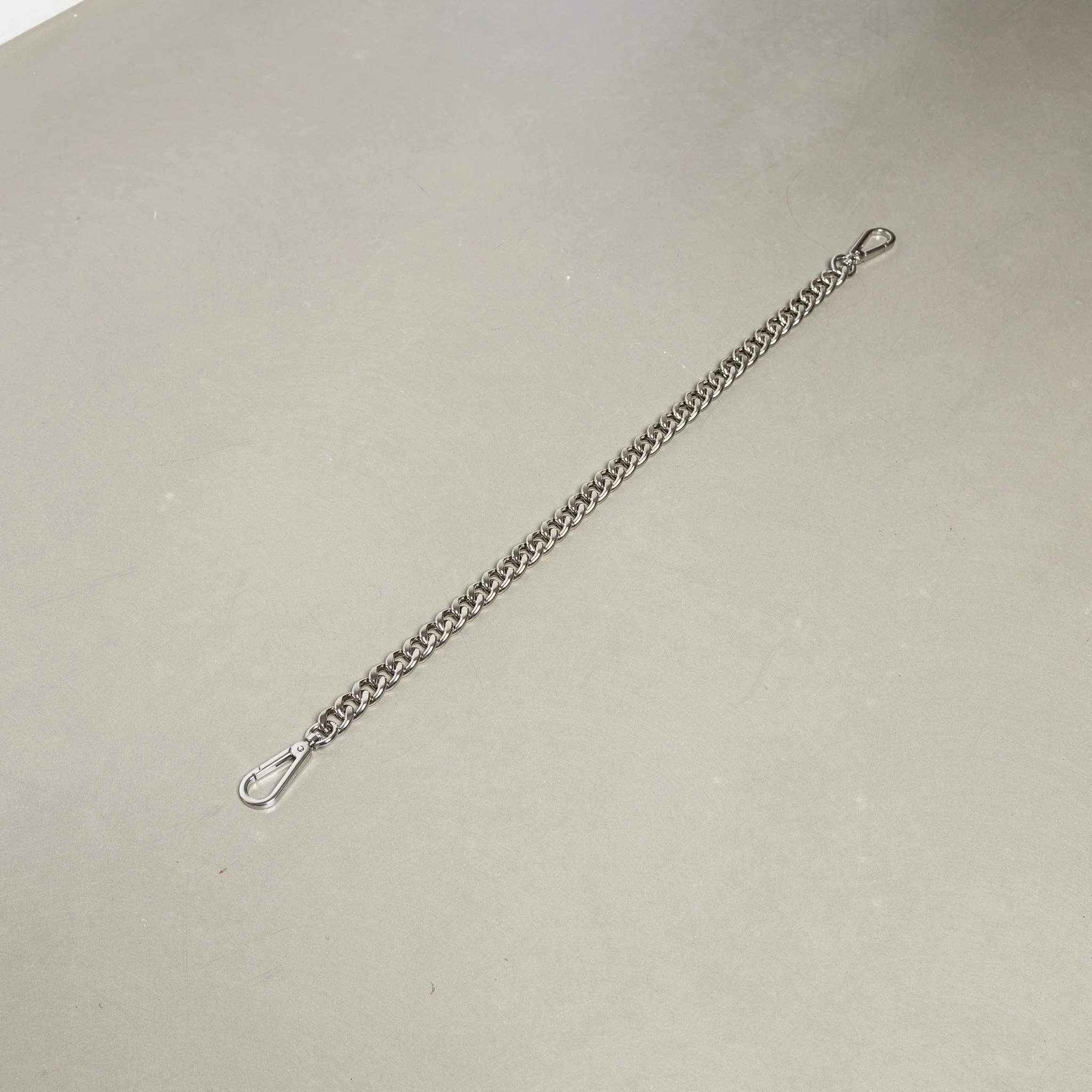 strap chunky chain silver - short - Image 3
