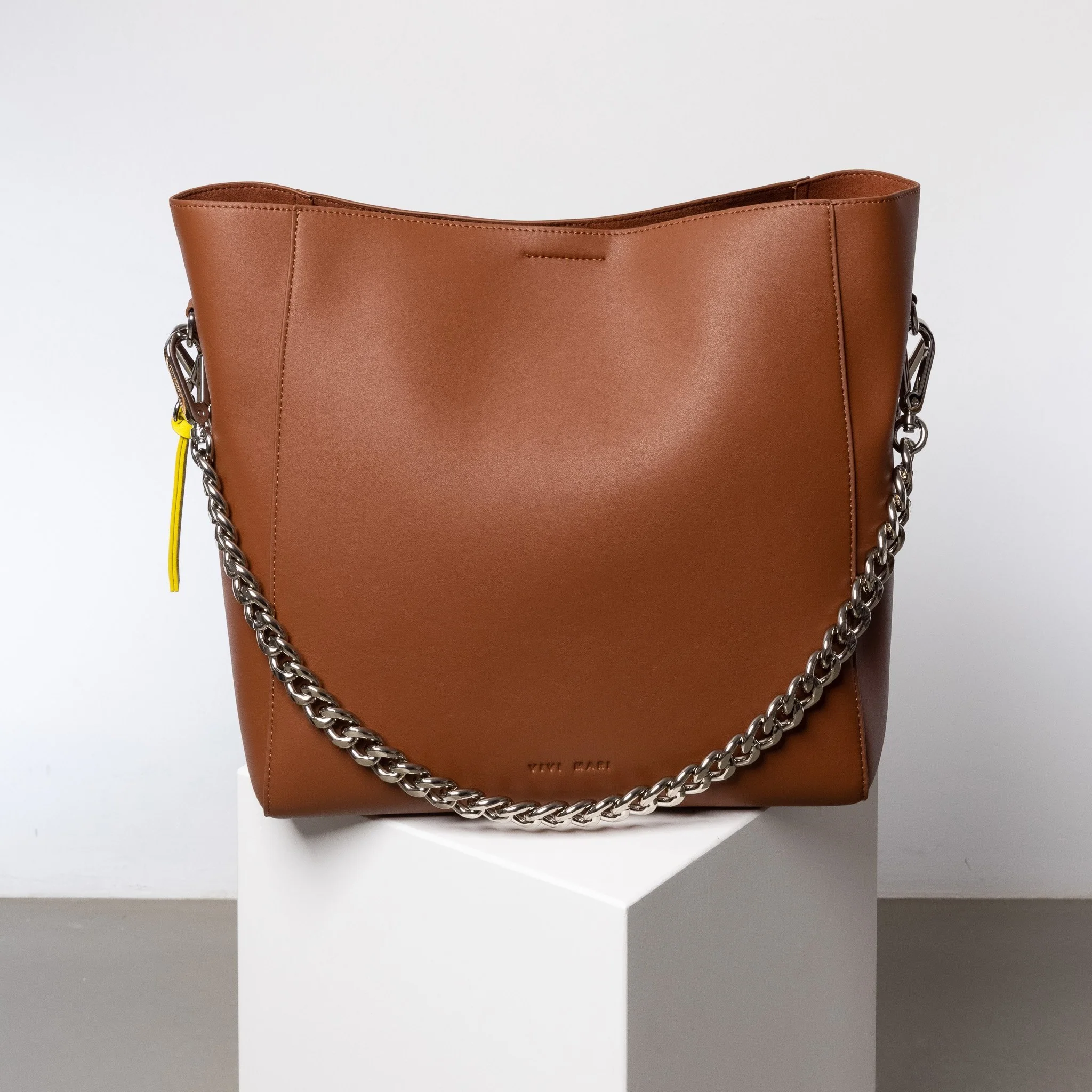 strap chunky chain silver - short - Image 7