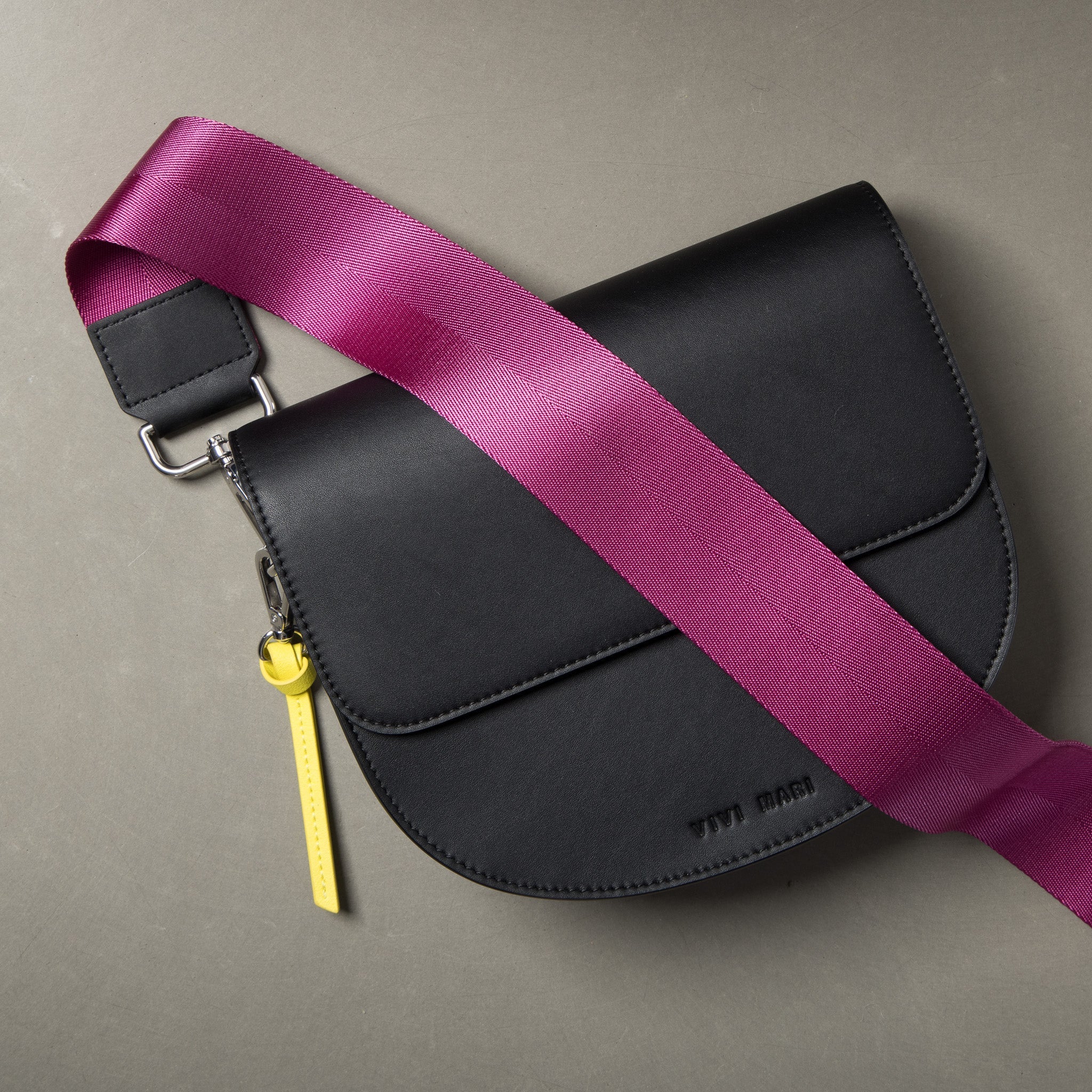 strap deep magenta - black - Image 4