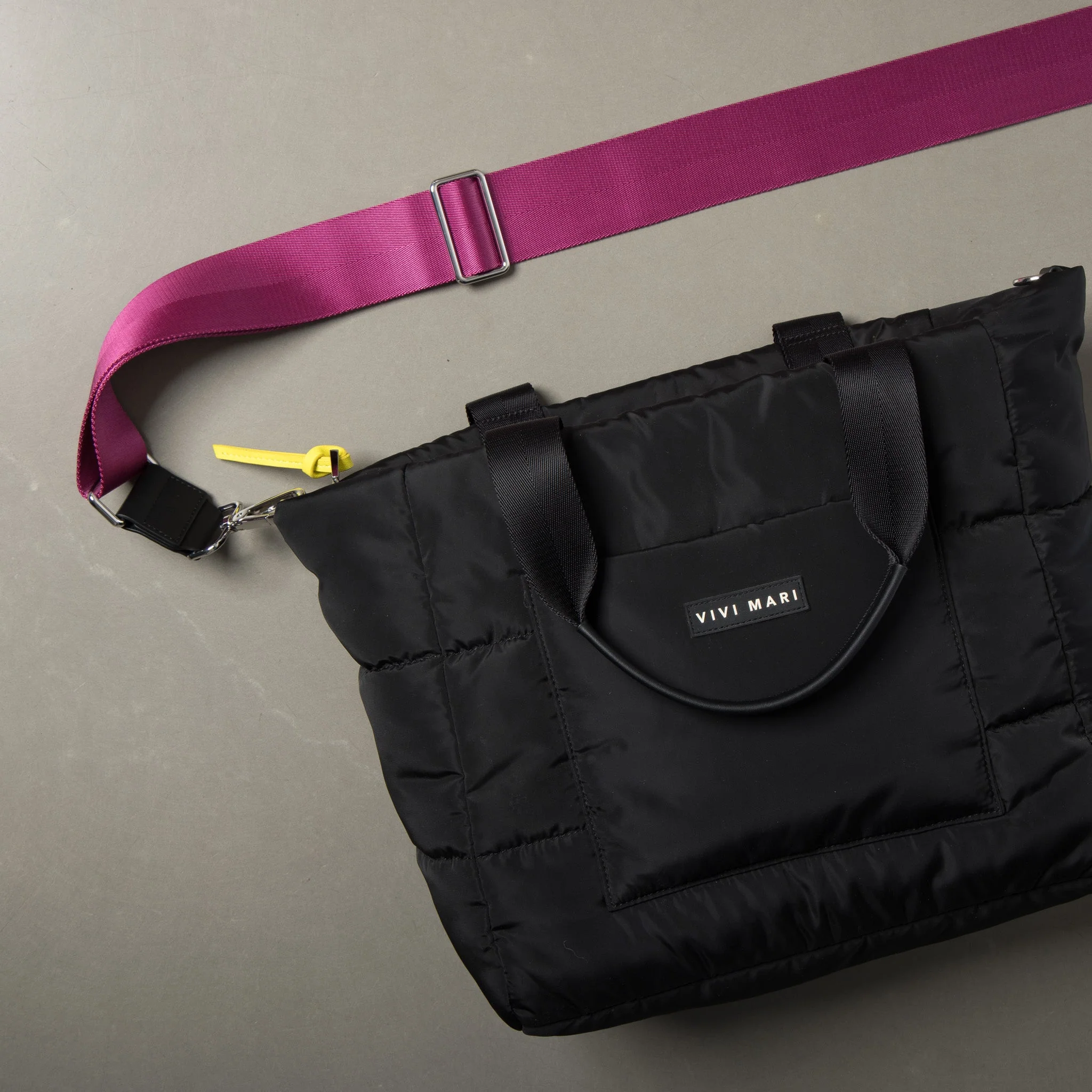 strap deep magenta - black - Image 6