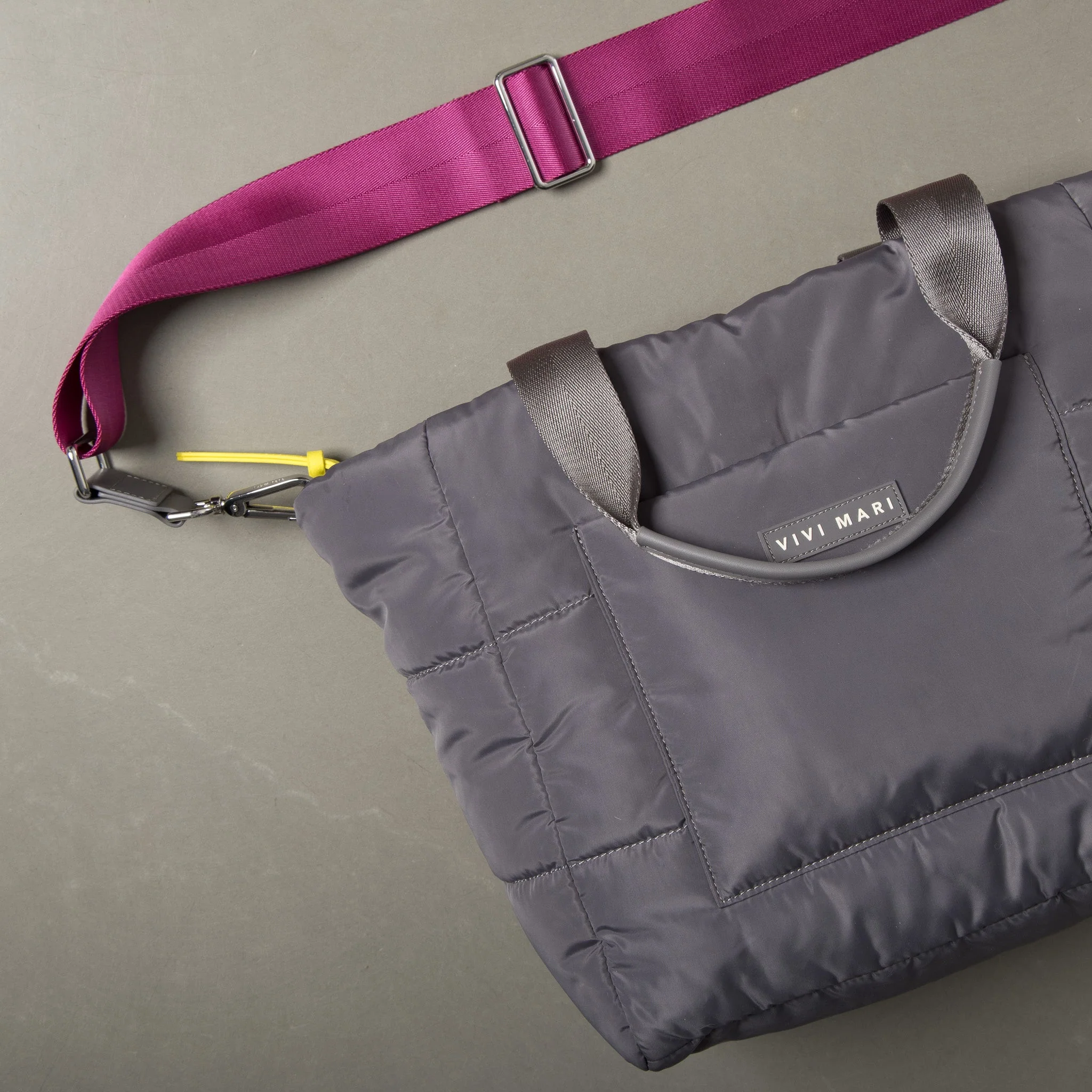 strap deep magenta - taupe - Image 6