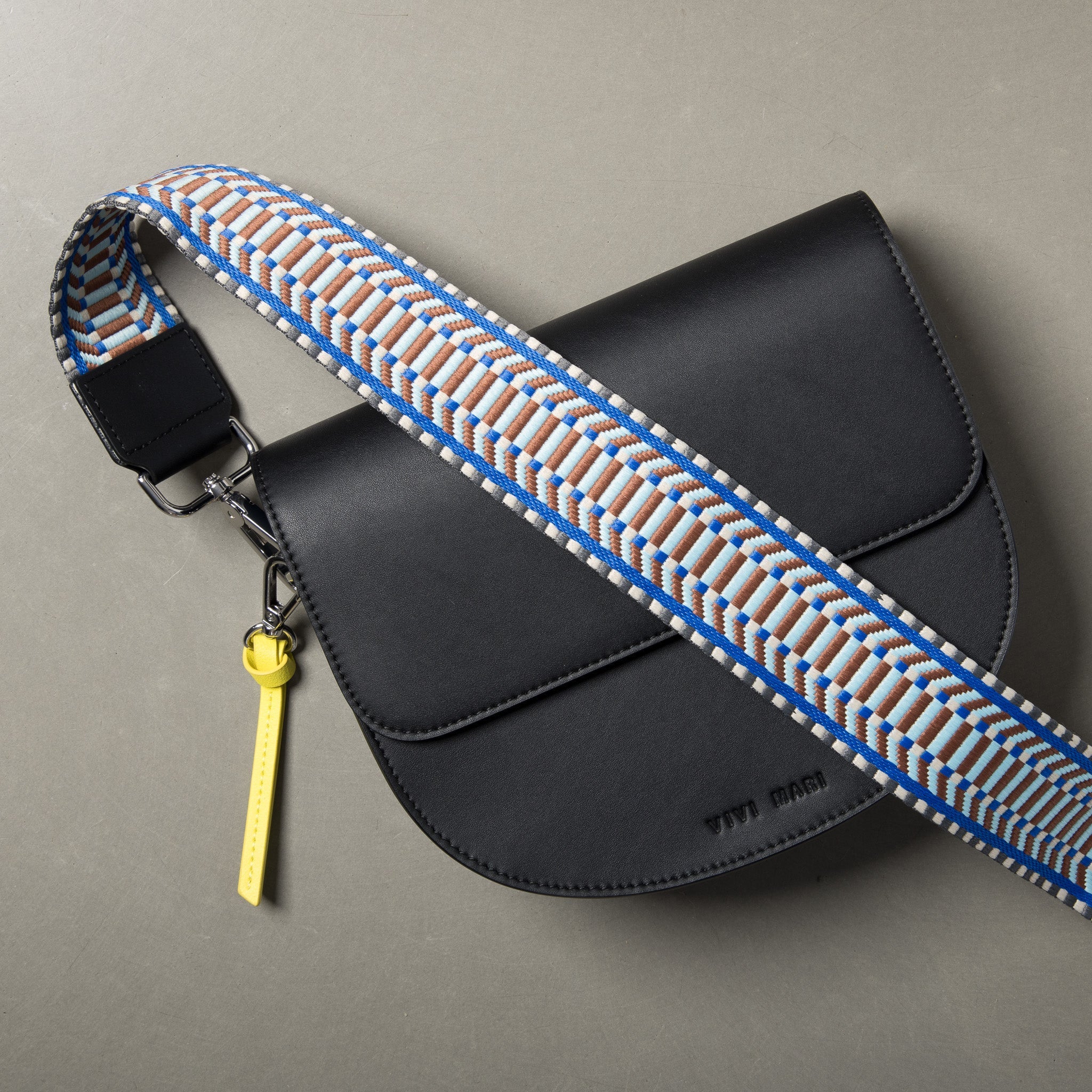 strap ethno multi blue - black - Image 6