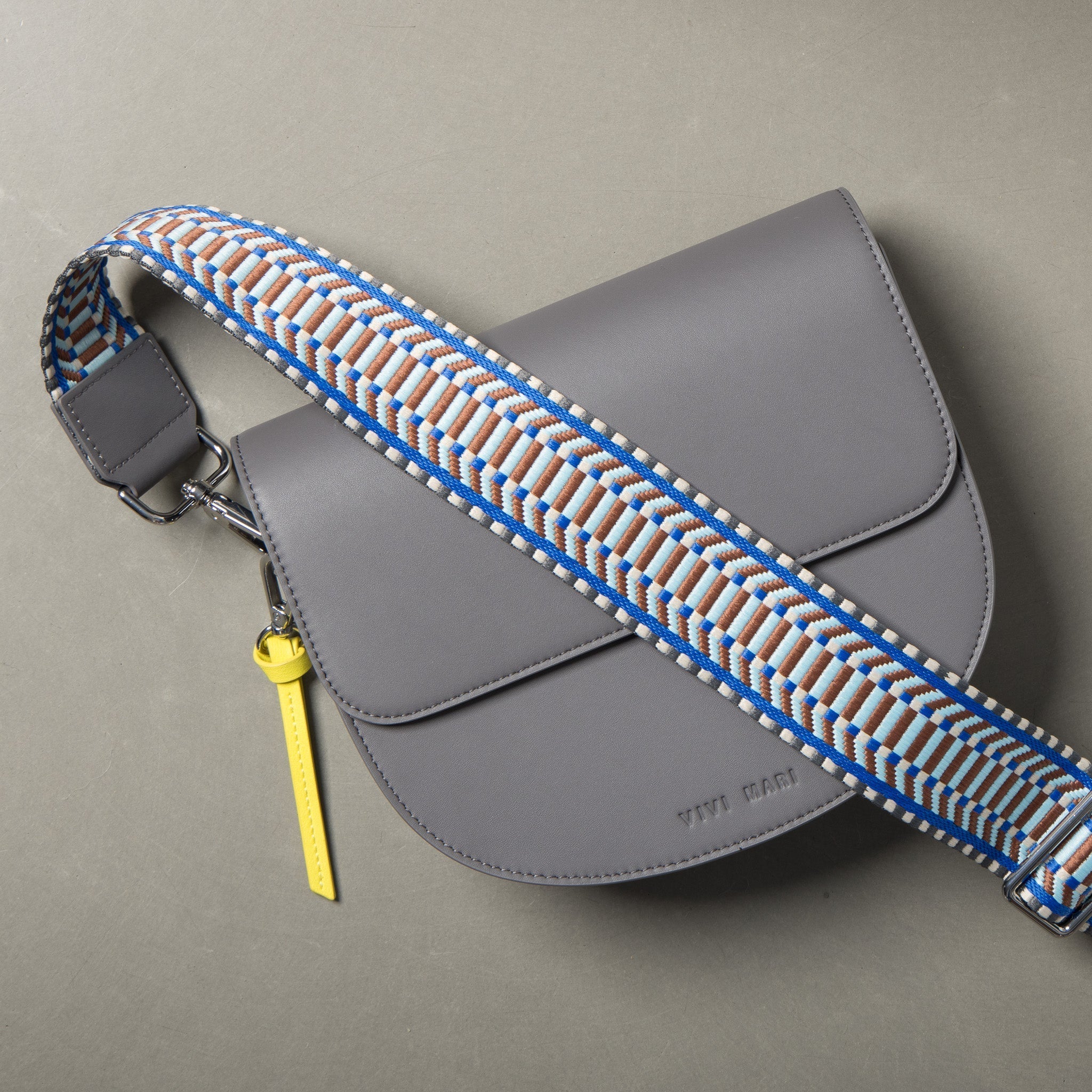 strap ethno multi blue - tan - Image 13