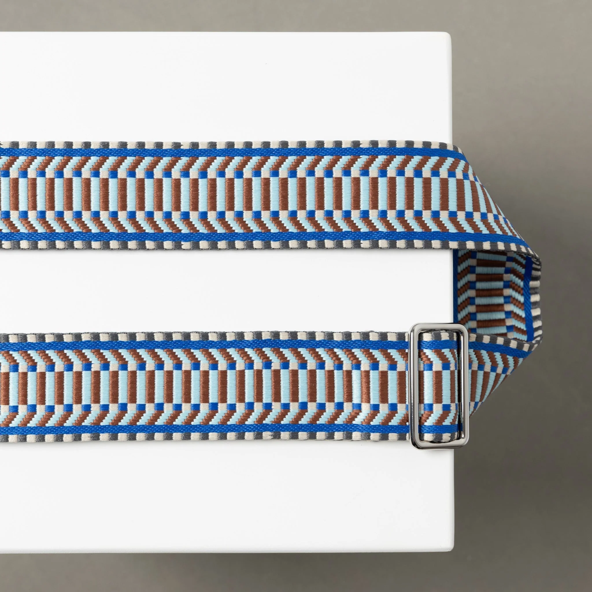 strap ethno multi blue - tan - Image 14