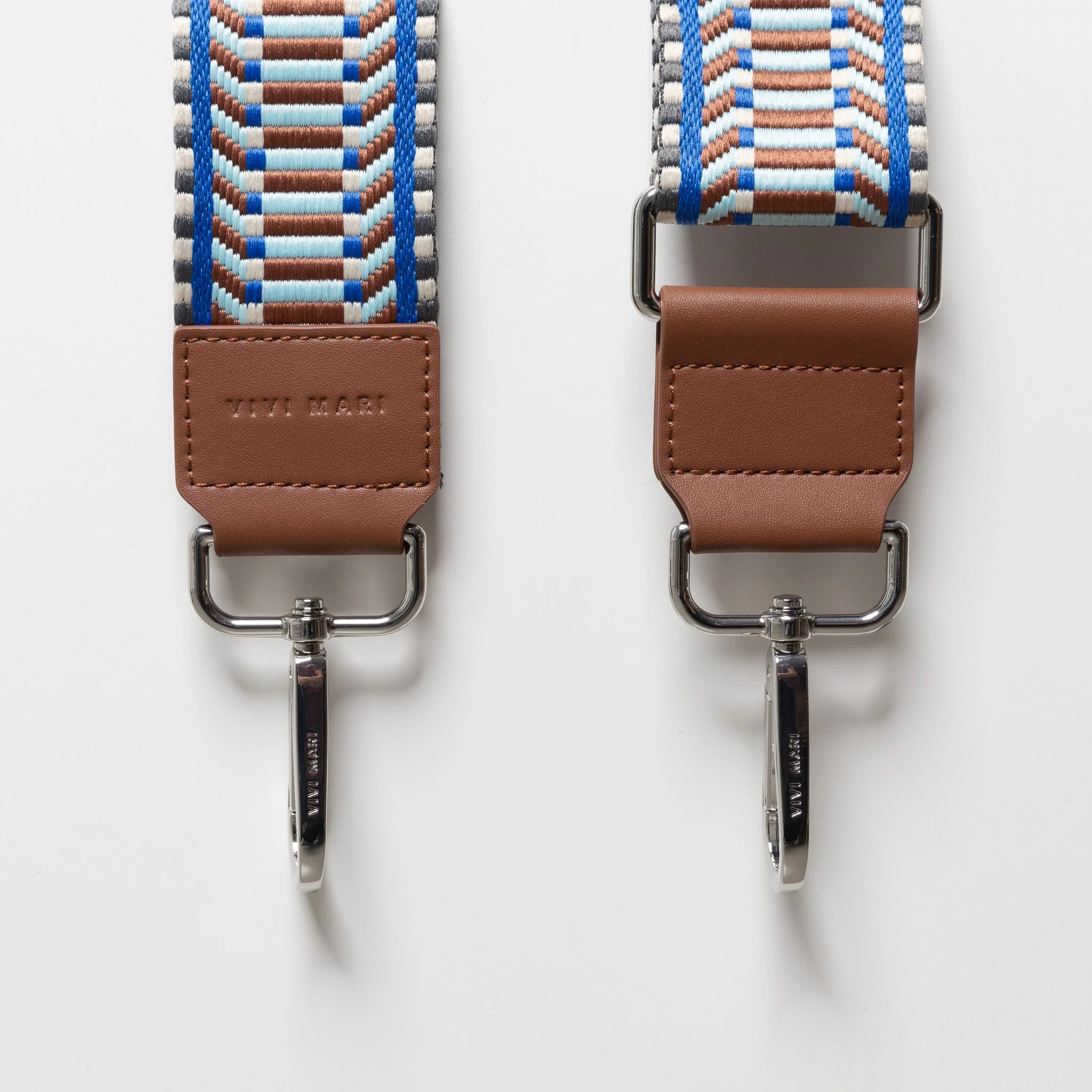 strap ethno multi blue - tan - Image 17