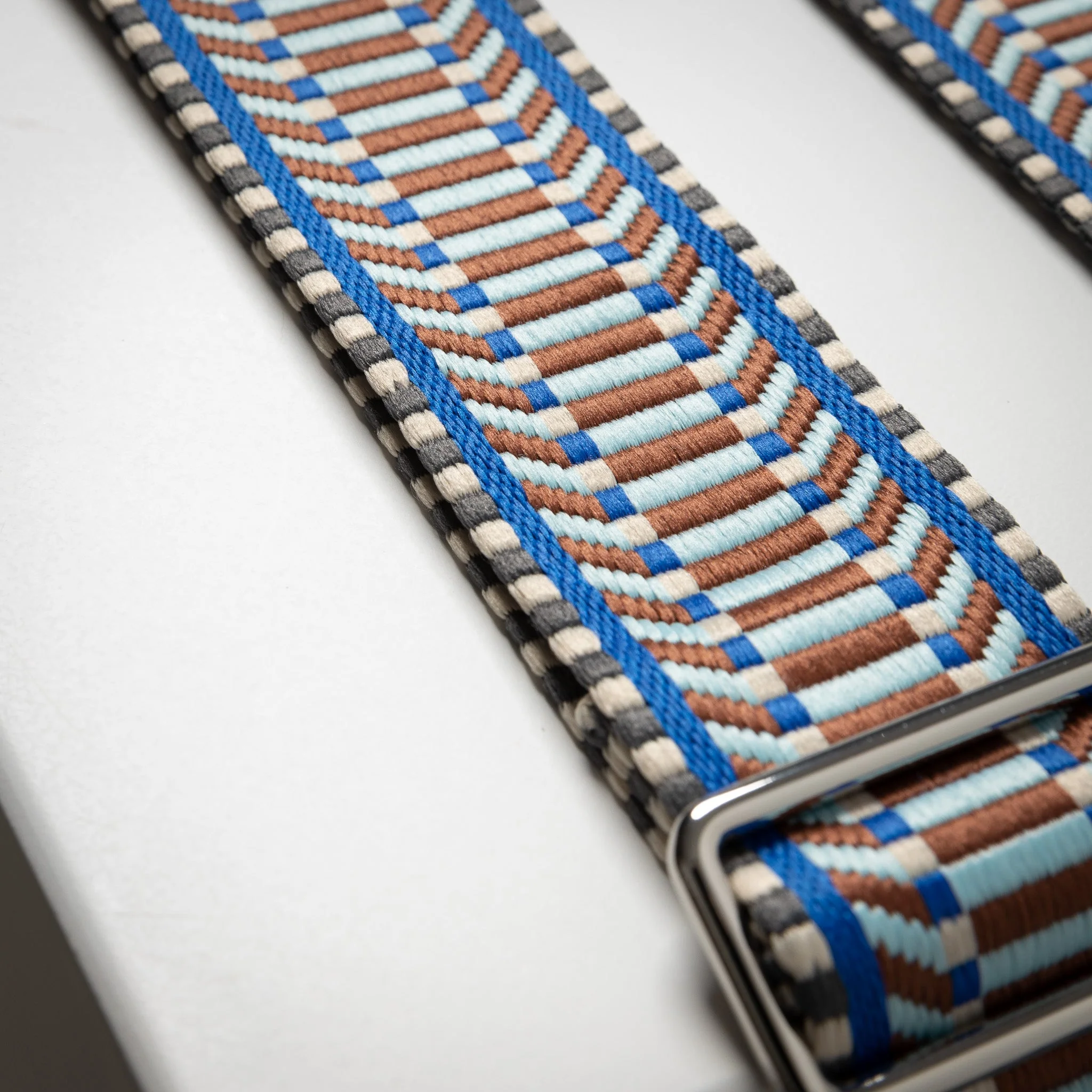 strap ethno multi blue - tan - Image 3