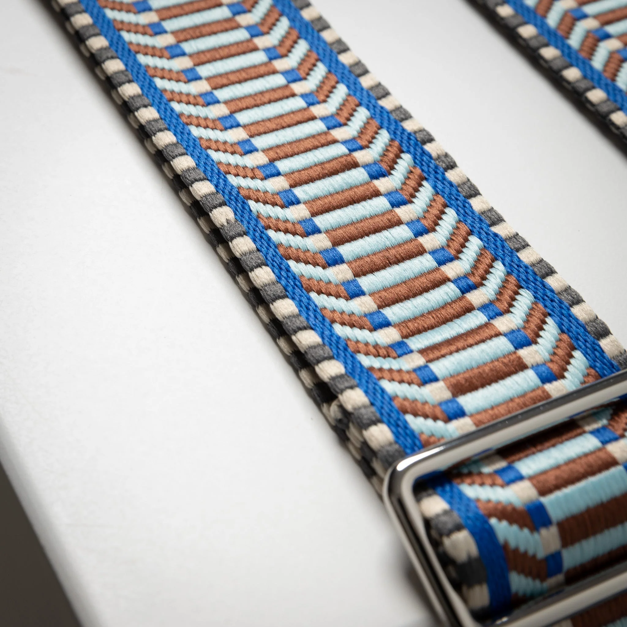 strap ethno multi blue - tan - Image 9