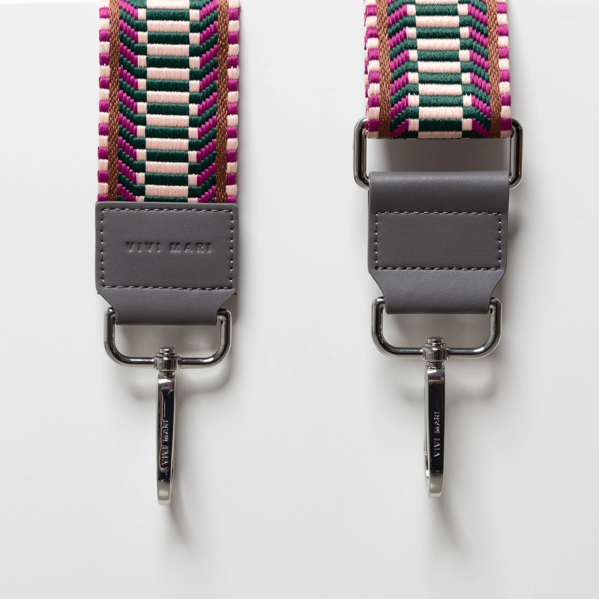 strap ethno multi magenta - tan - Image 13