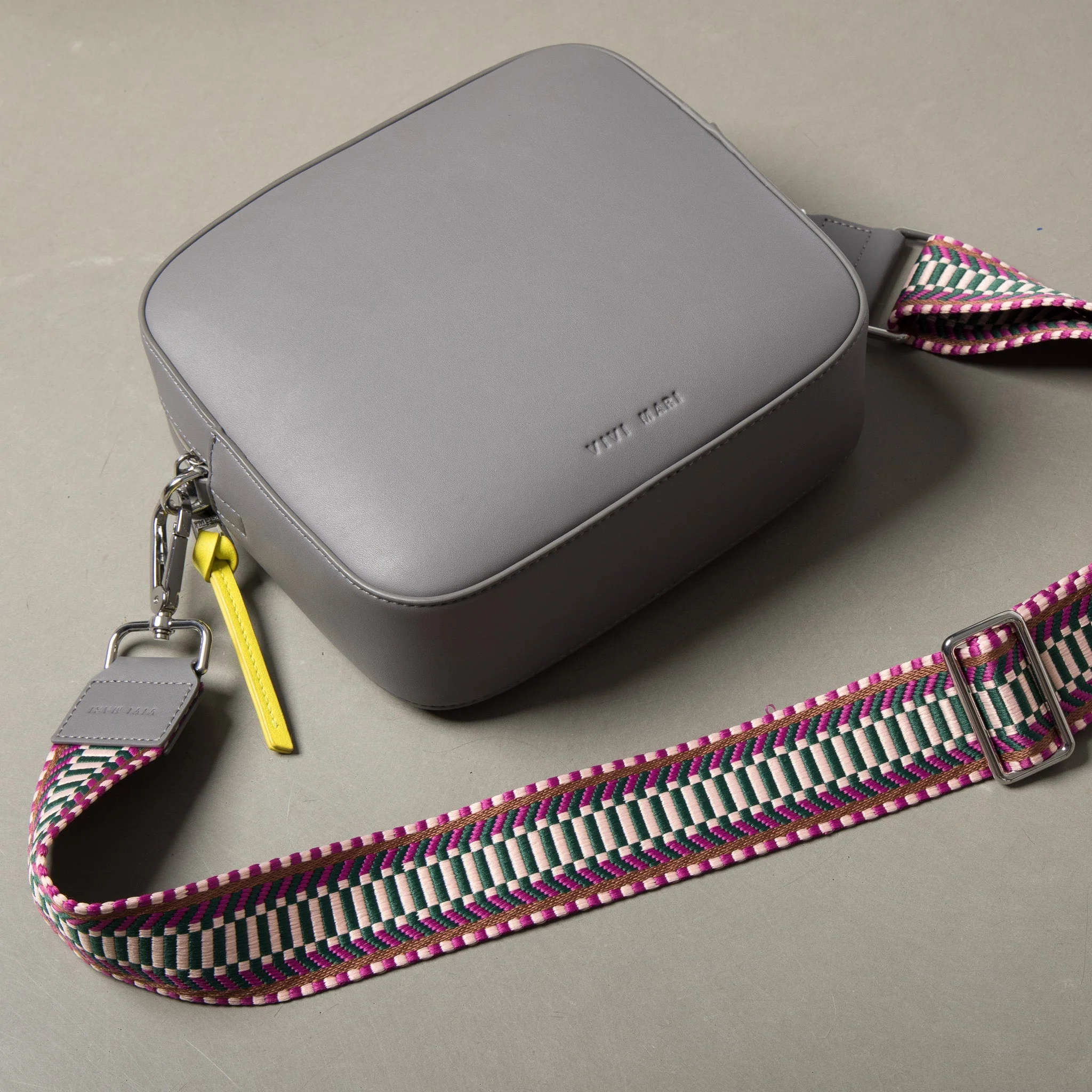 strap ethno multi magenta - tan - Image 14