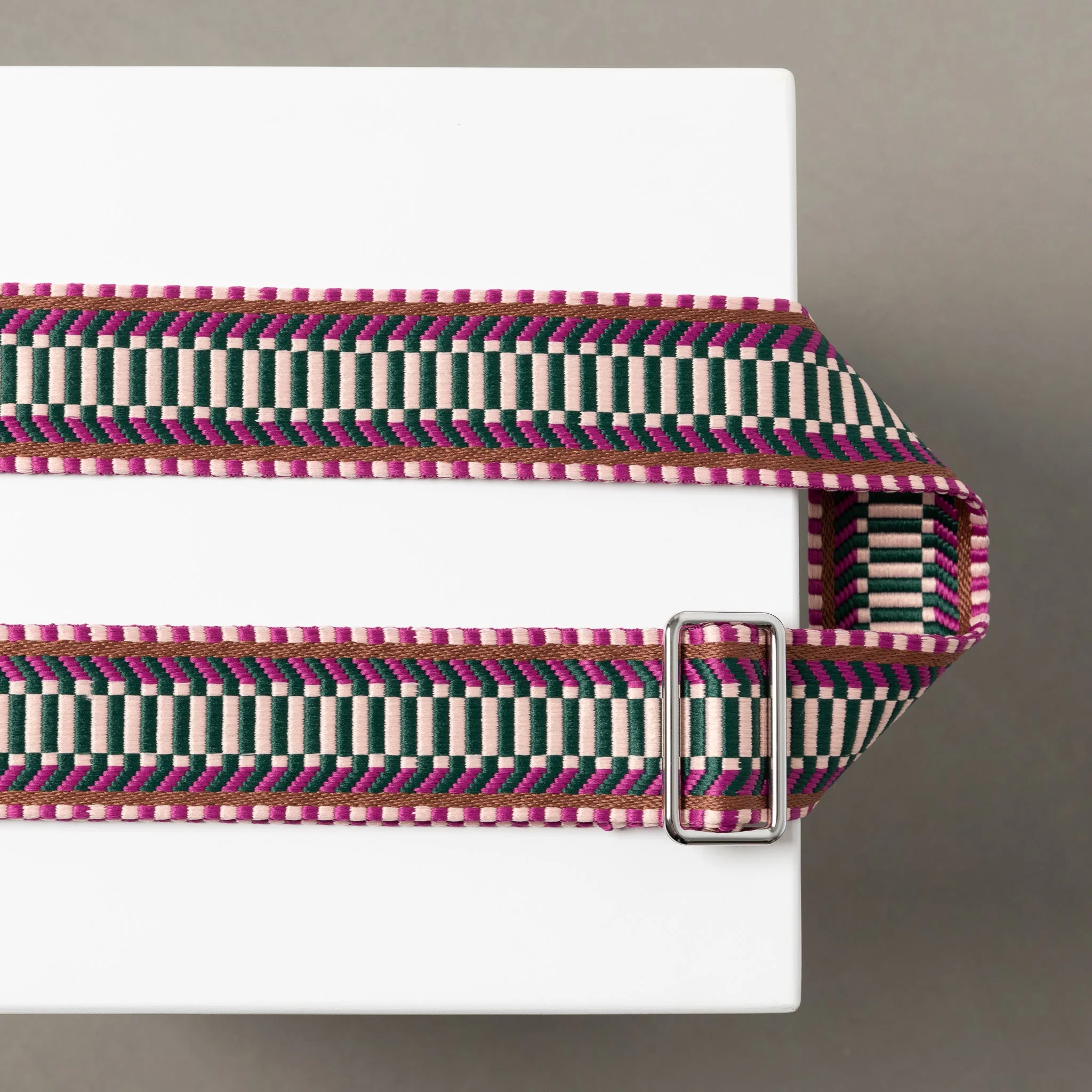 strap ethno multi magenta - tan - Image 17