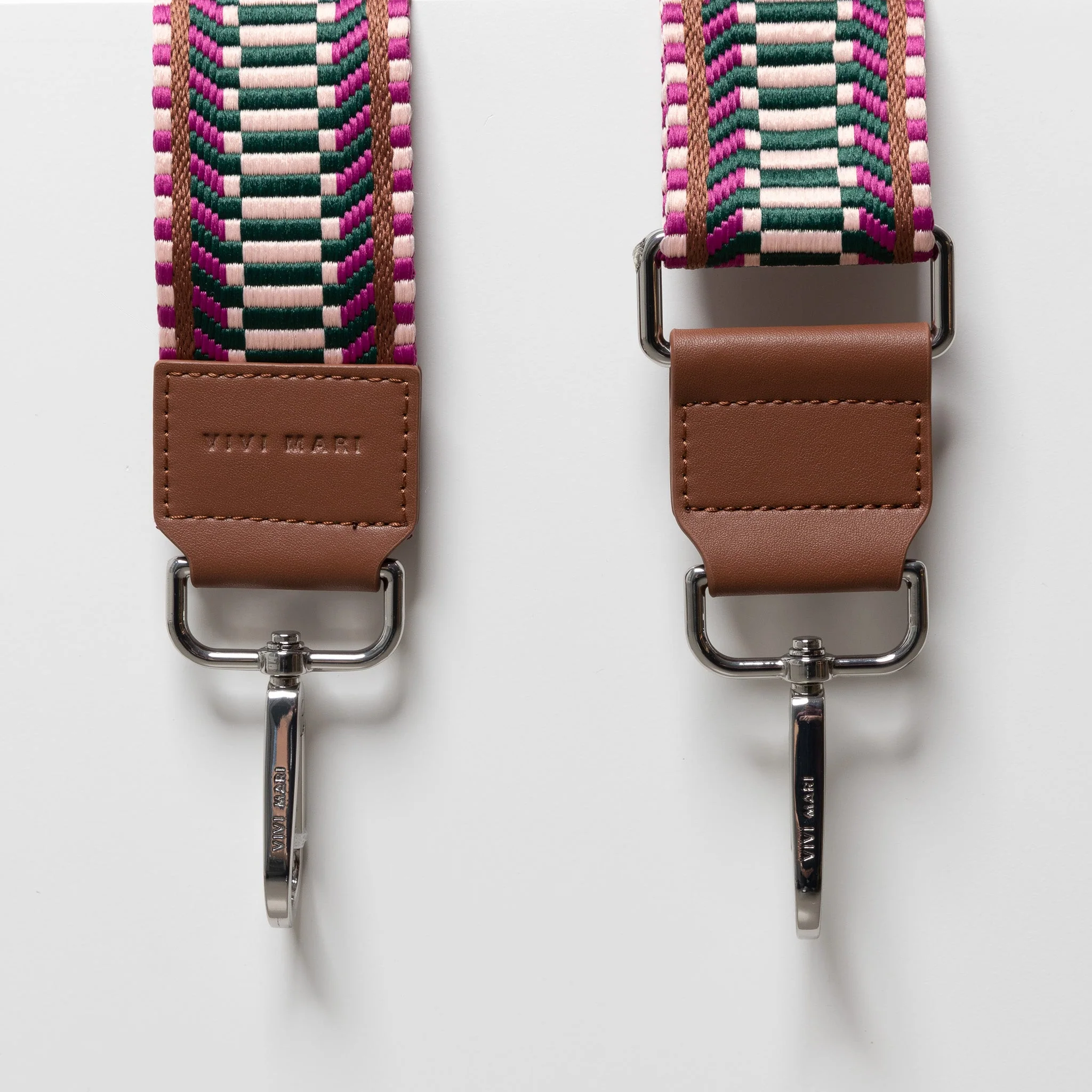 strap ethno multi magenta - tan - Image 19