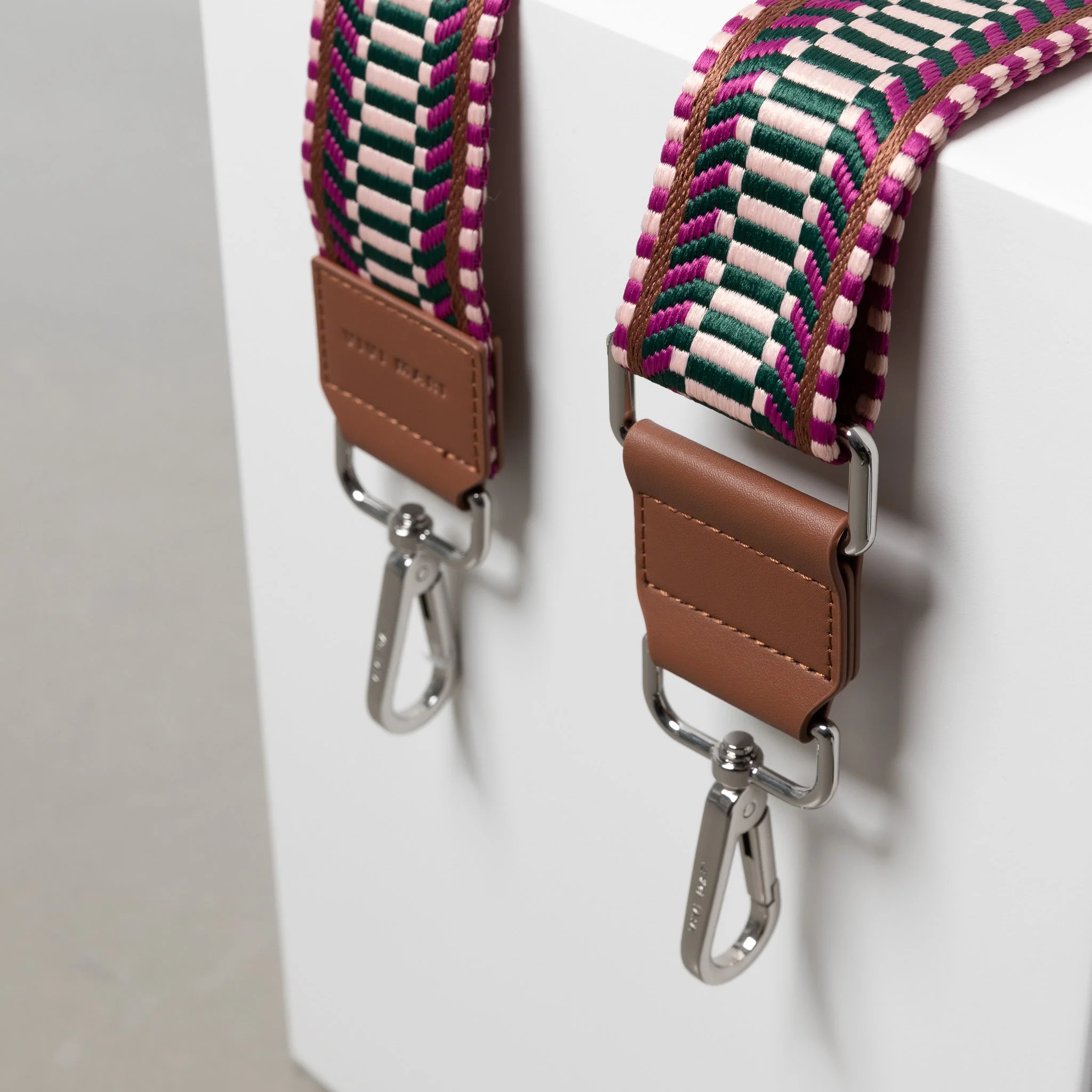 strap ethno multi magenta - tan - Image 20