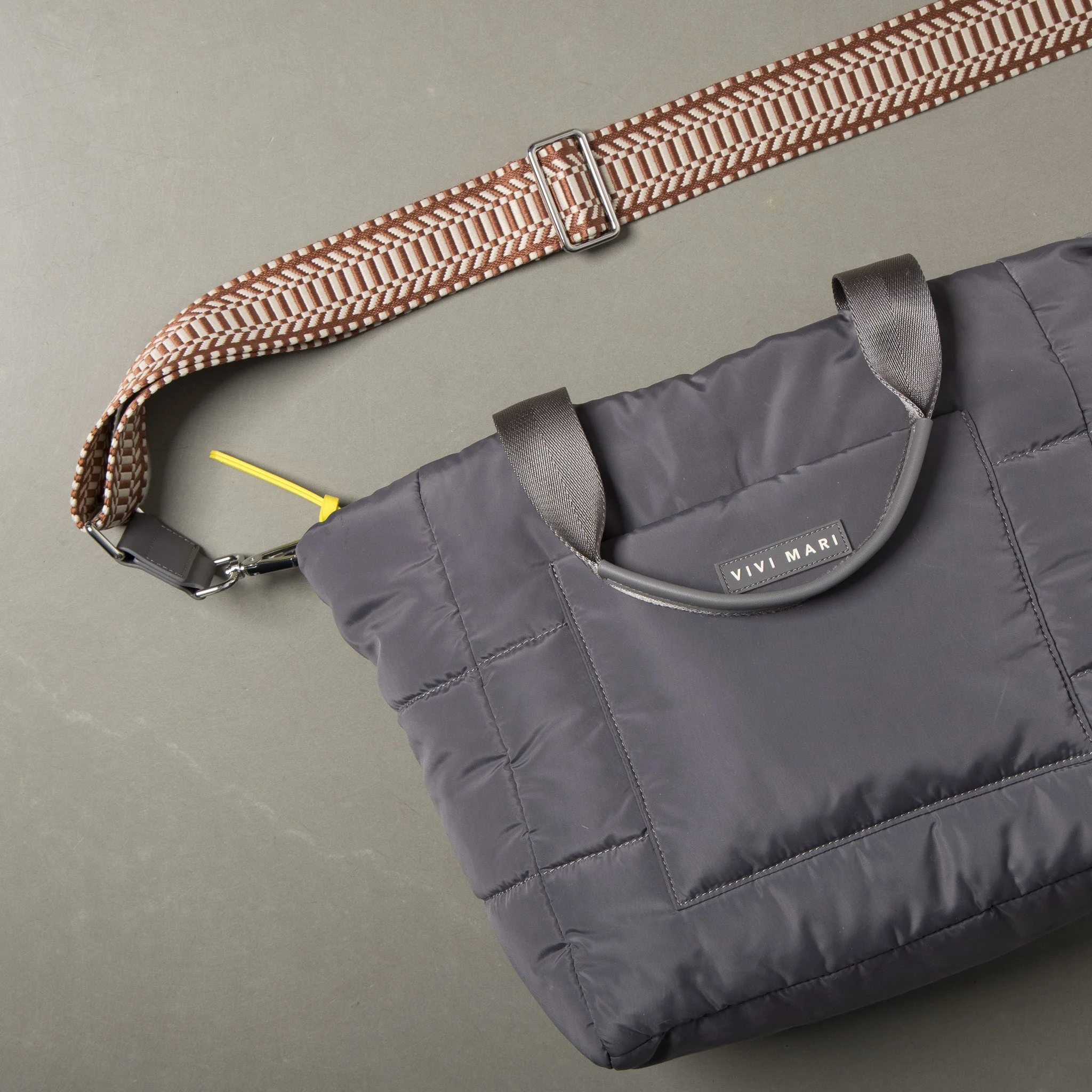 strap ethno tan/white - taupe - Image 4