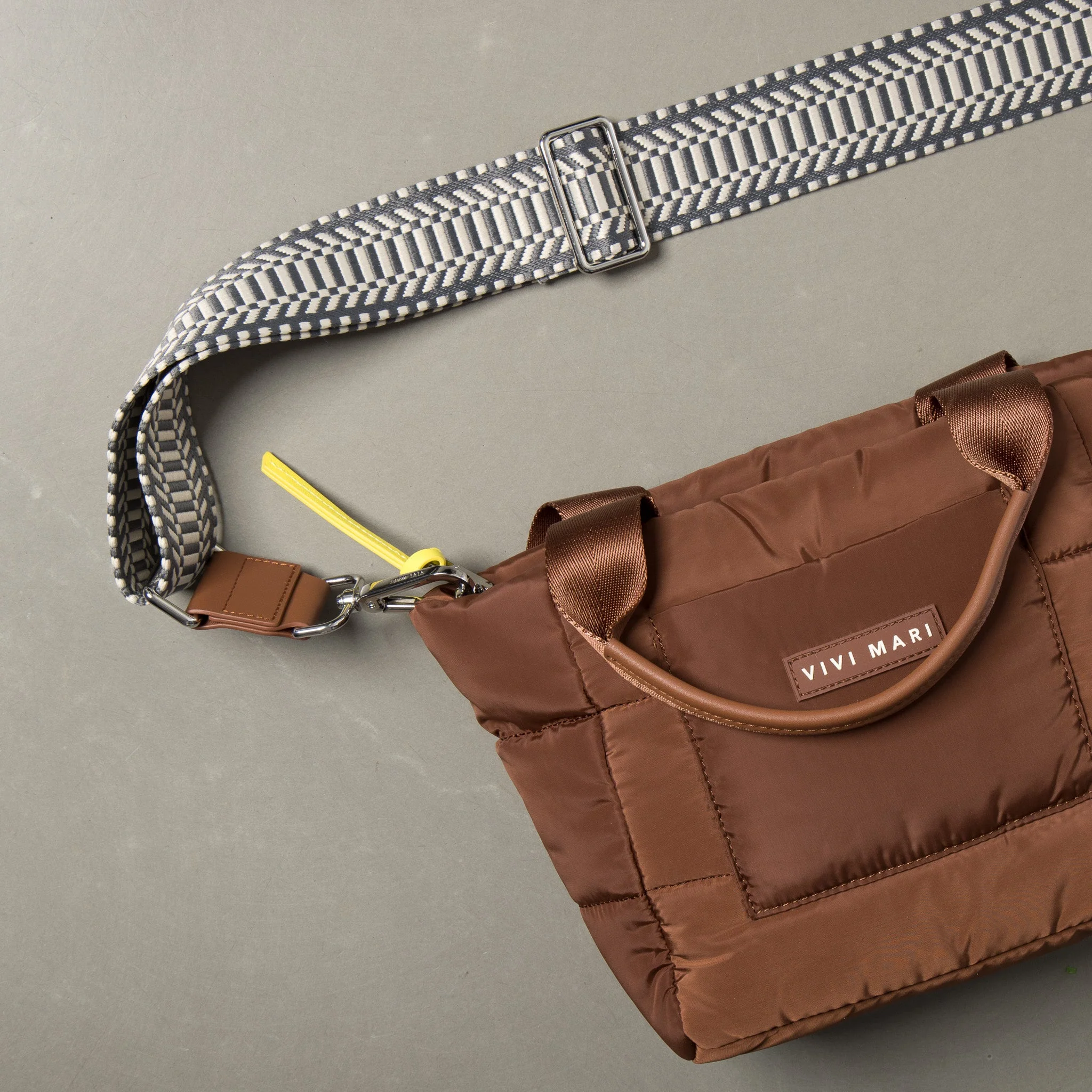strap ethno taupe/white - tan - Image 8