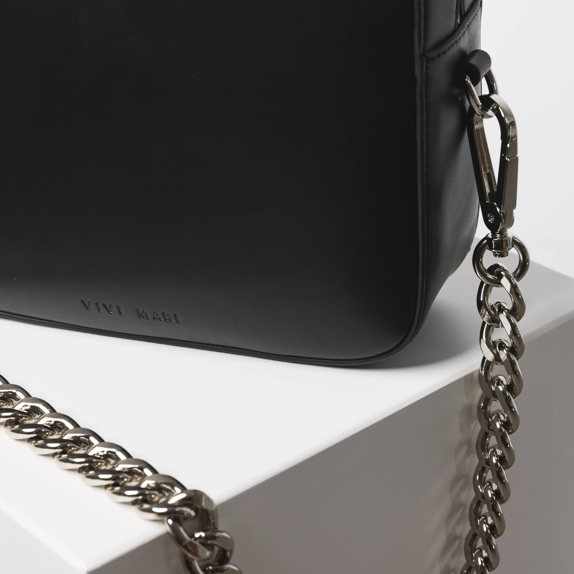 strap chunky chain silver - long - Image 4