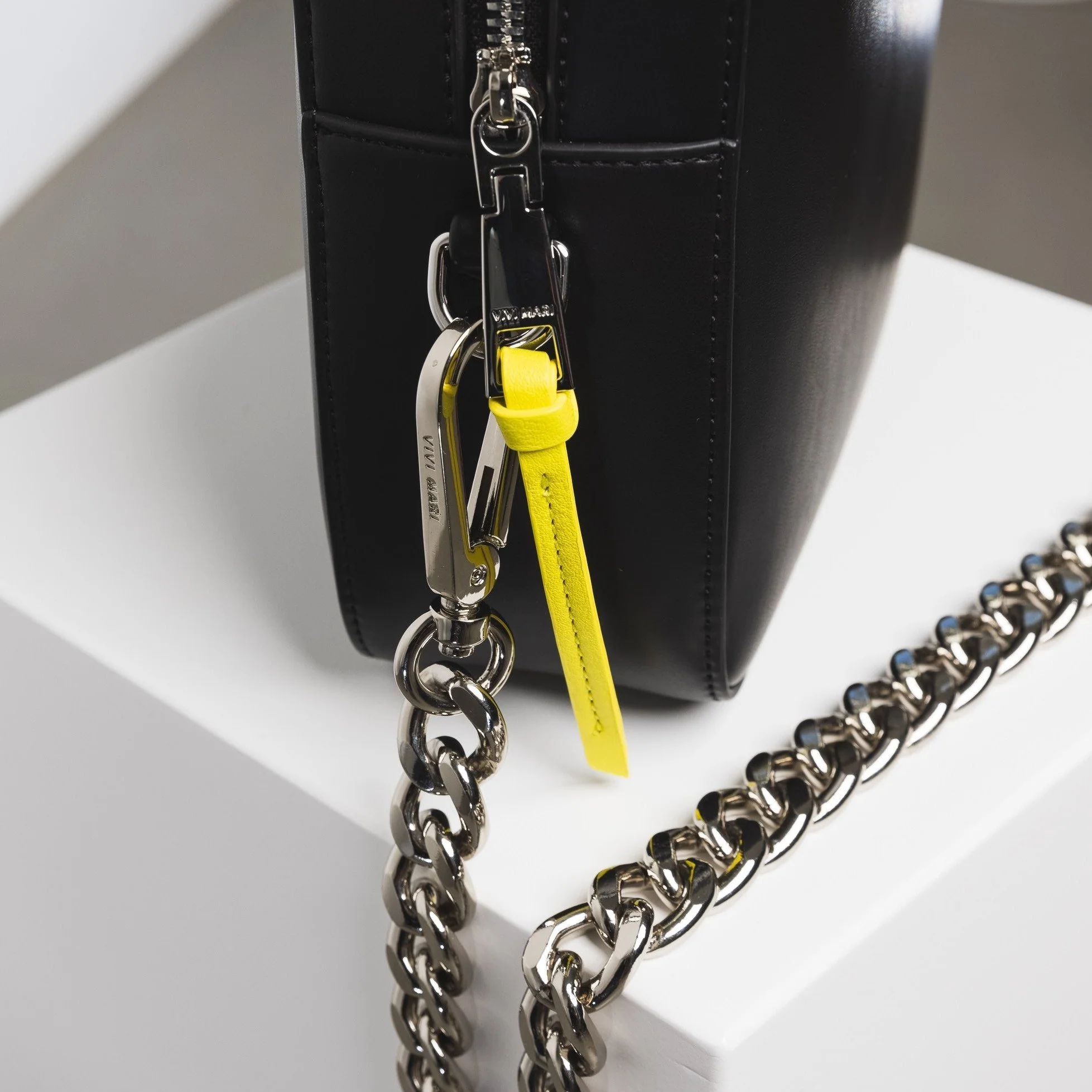 strap chunky chain silver - long - Image 8