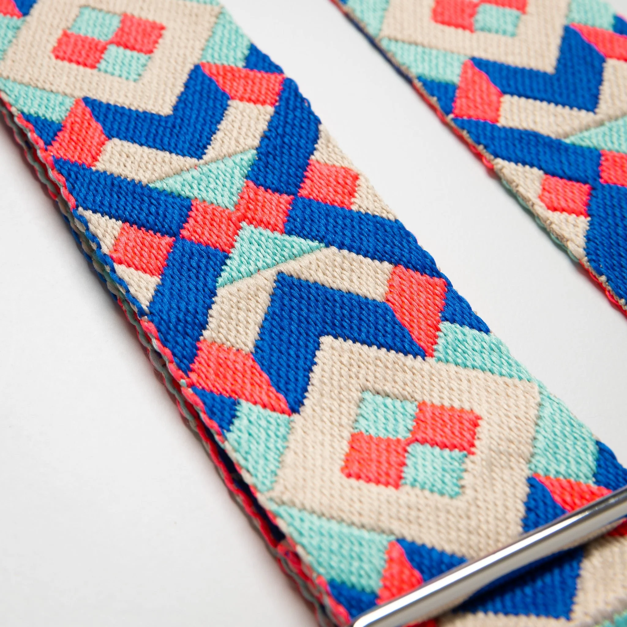 strap neo boho blue/pink - tan - Image 5