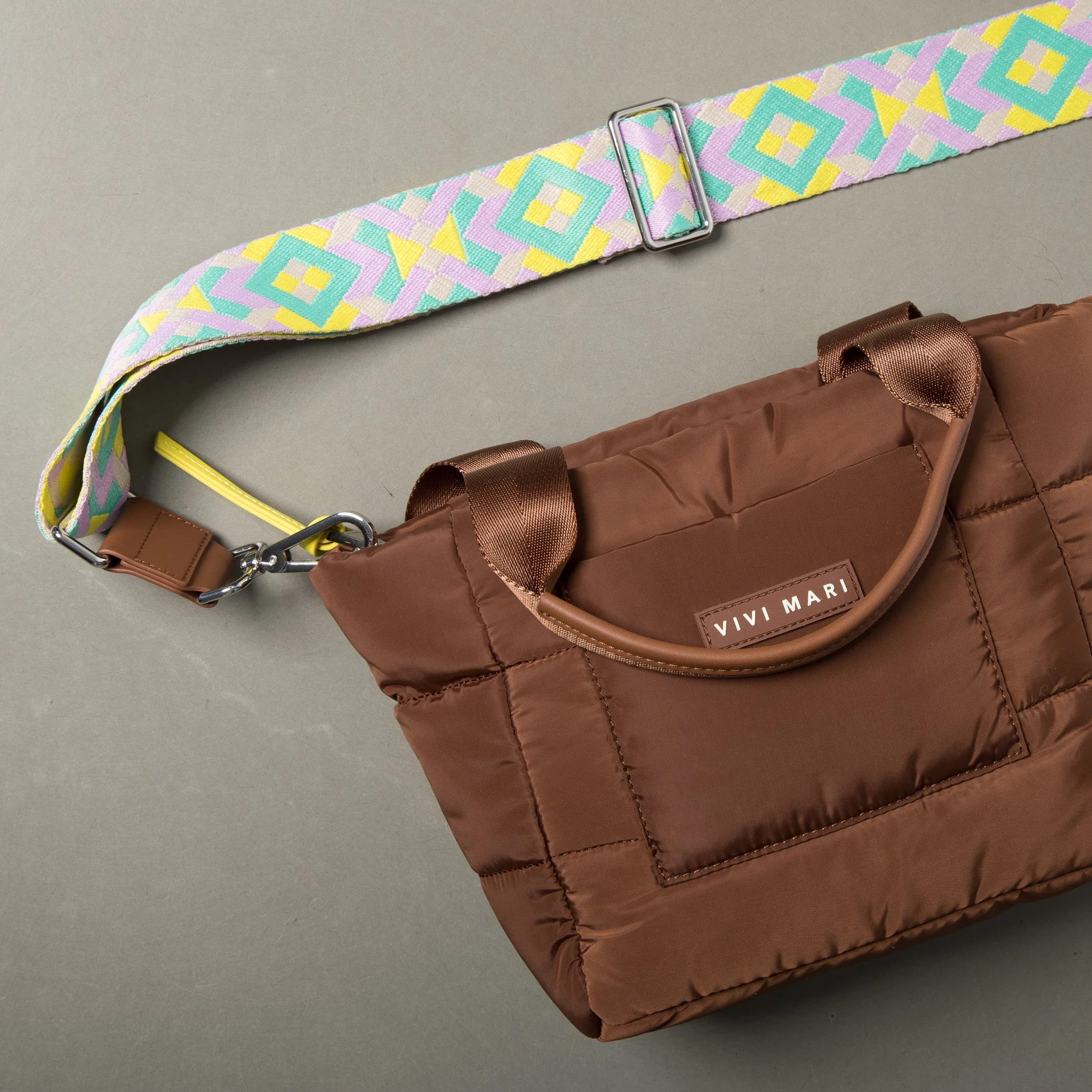 strap neo boho mint/yellow - tan - Image 8