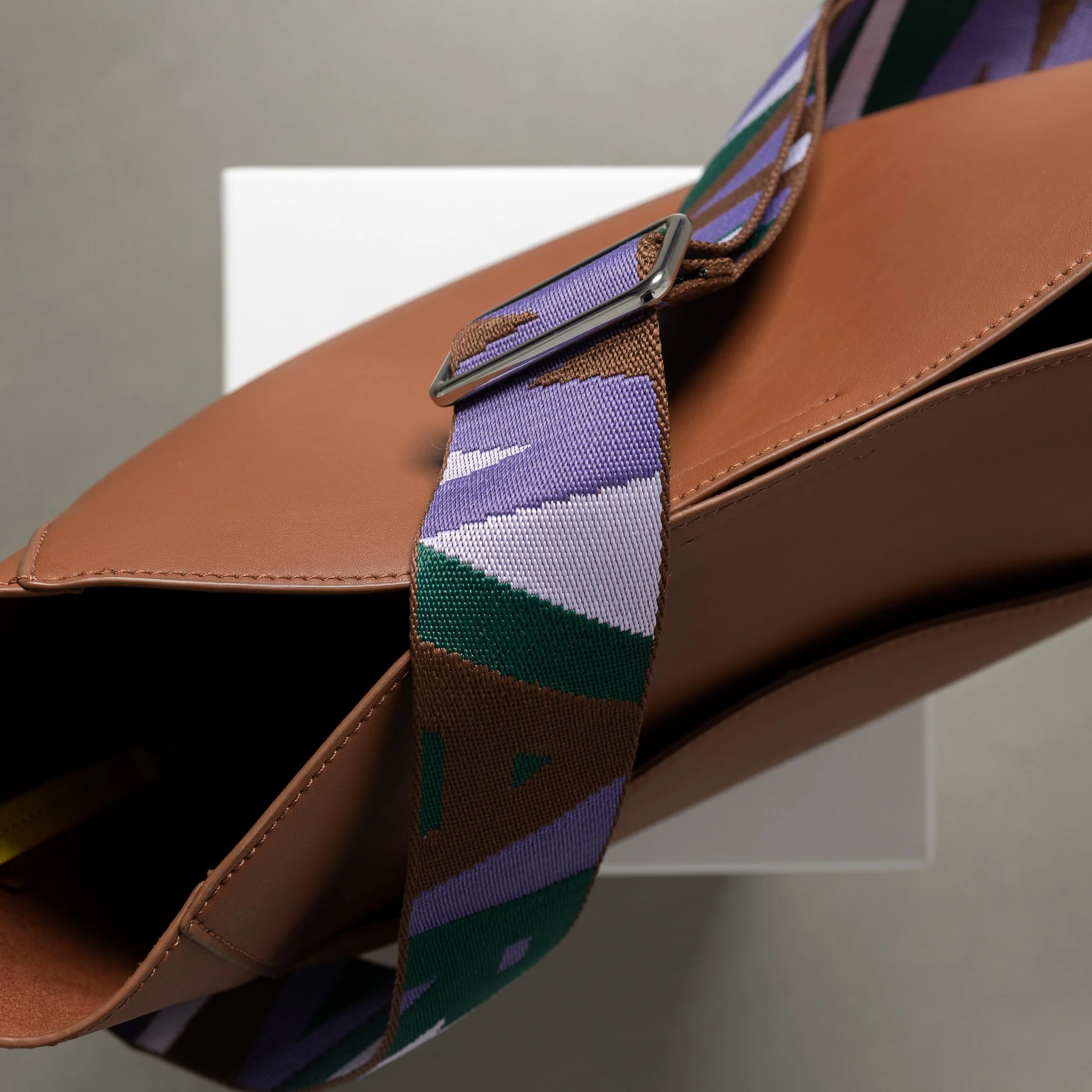 strap snippets green/lavender - tan - Image 12