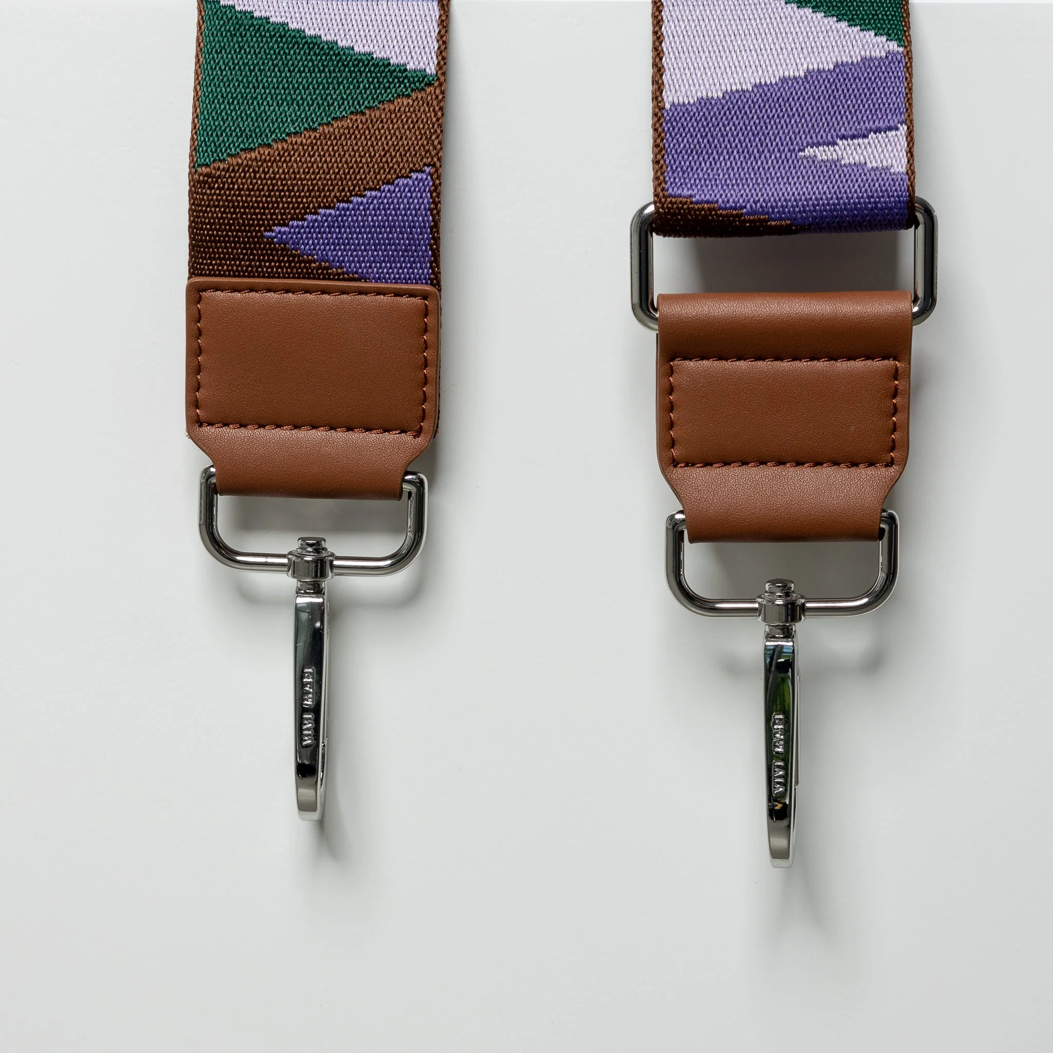 strap snippets green/lavender - tan - Image 22