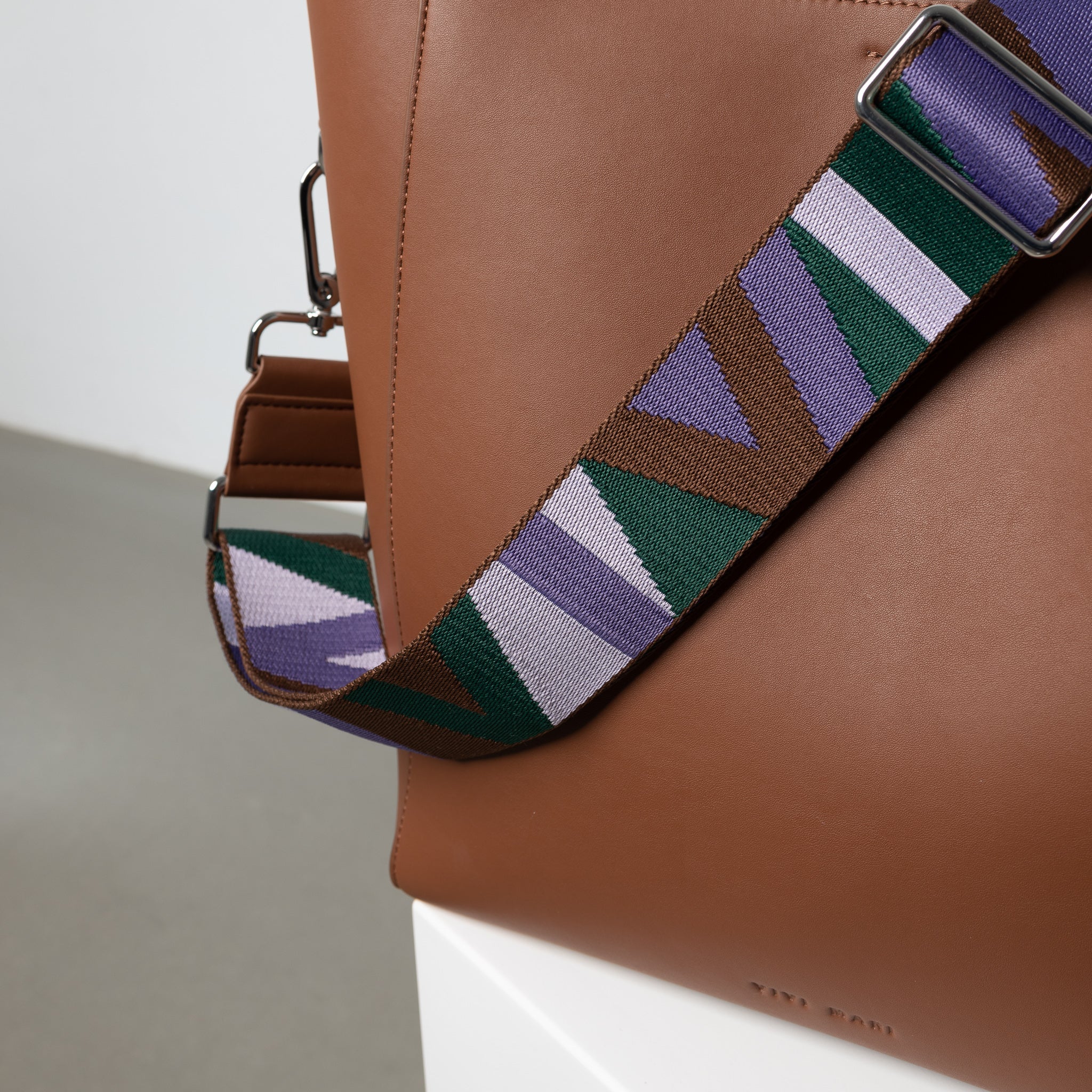 strap snippets green/lavender - tan - Image 7
