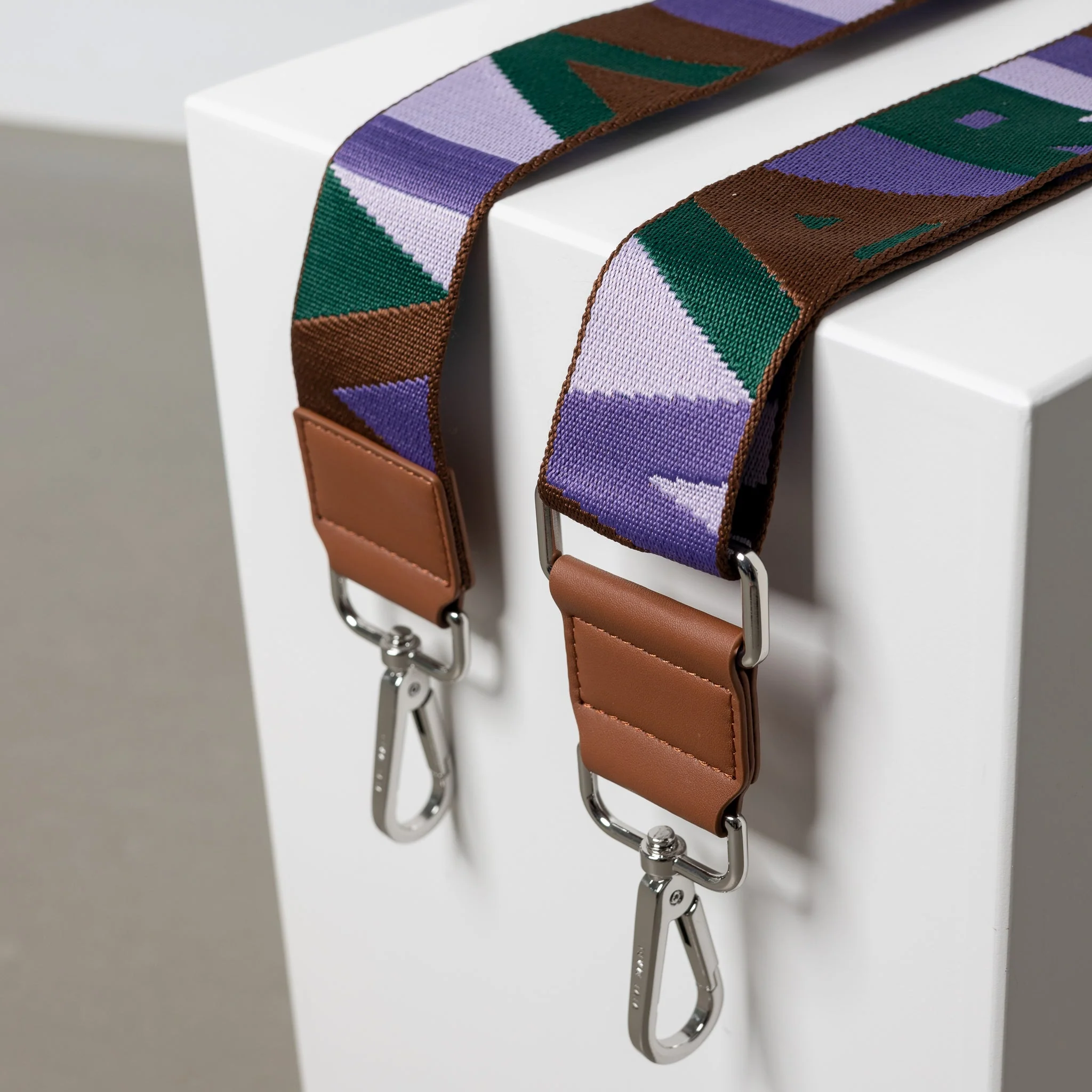 strap snippets green/lavender - tan - Image 8