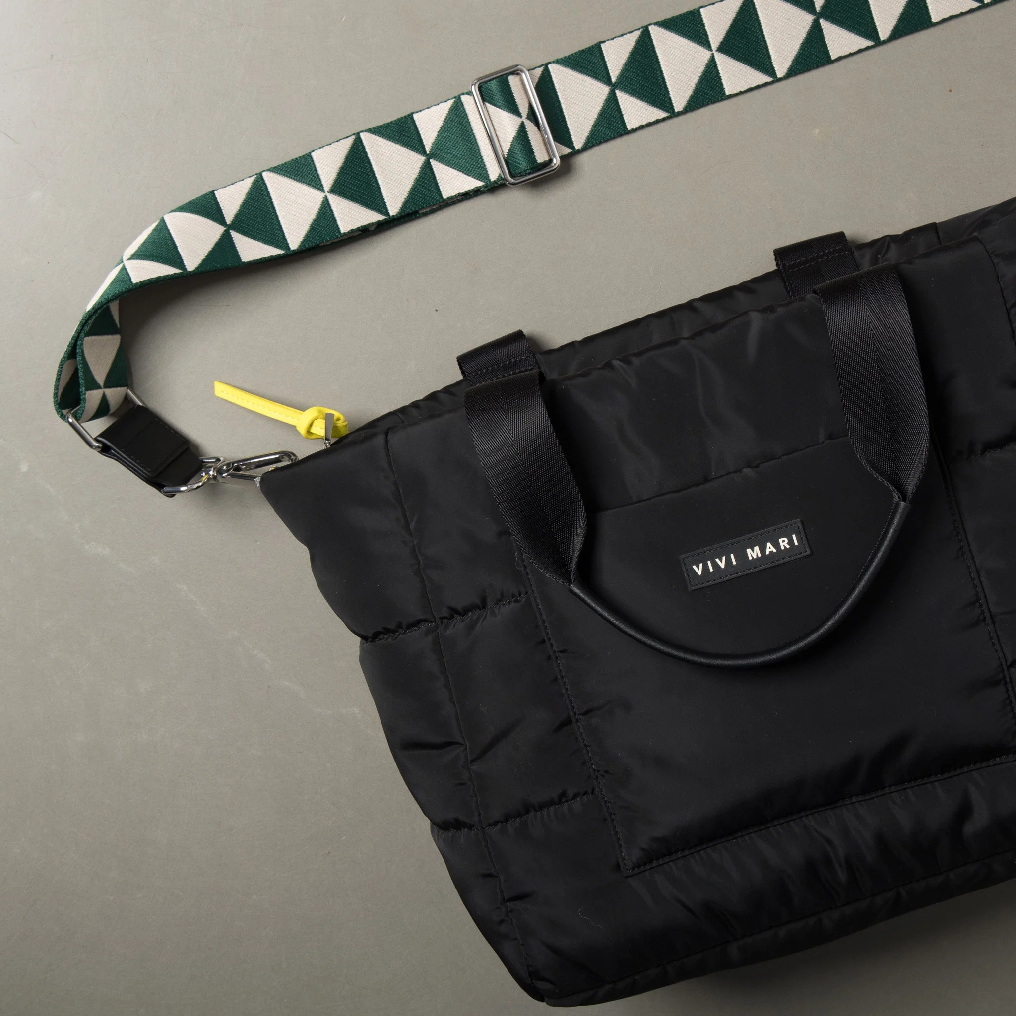 strap triangles green/sand - black - Image 4