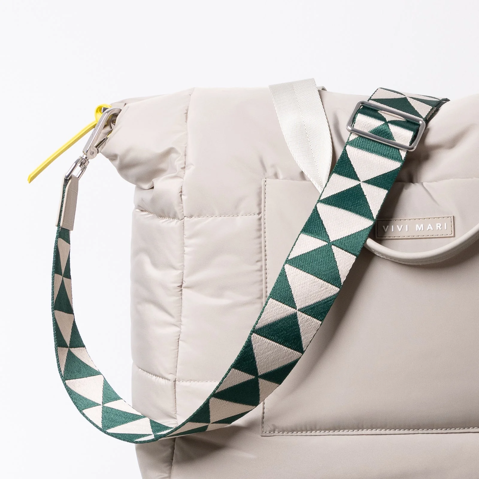 strap triangles green/sand - stone - Image 4