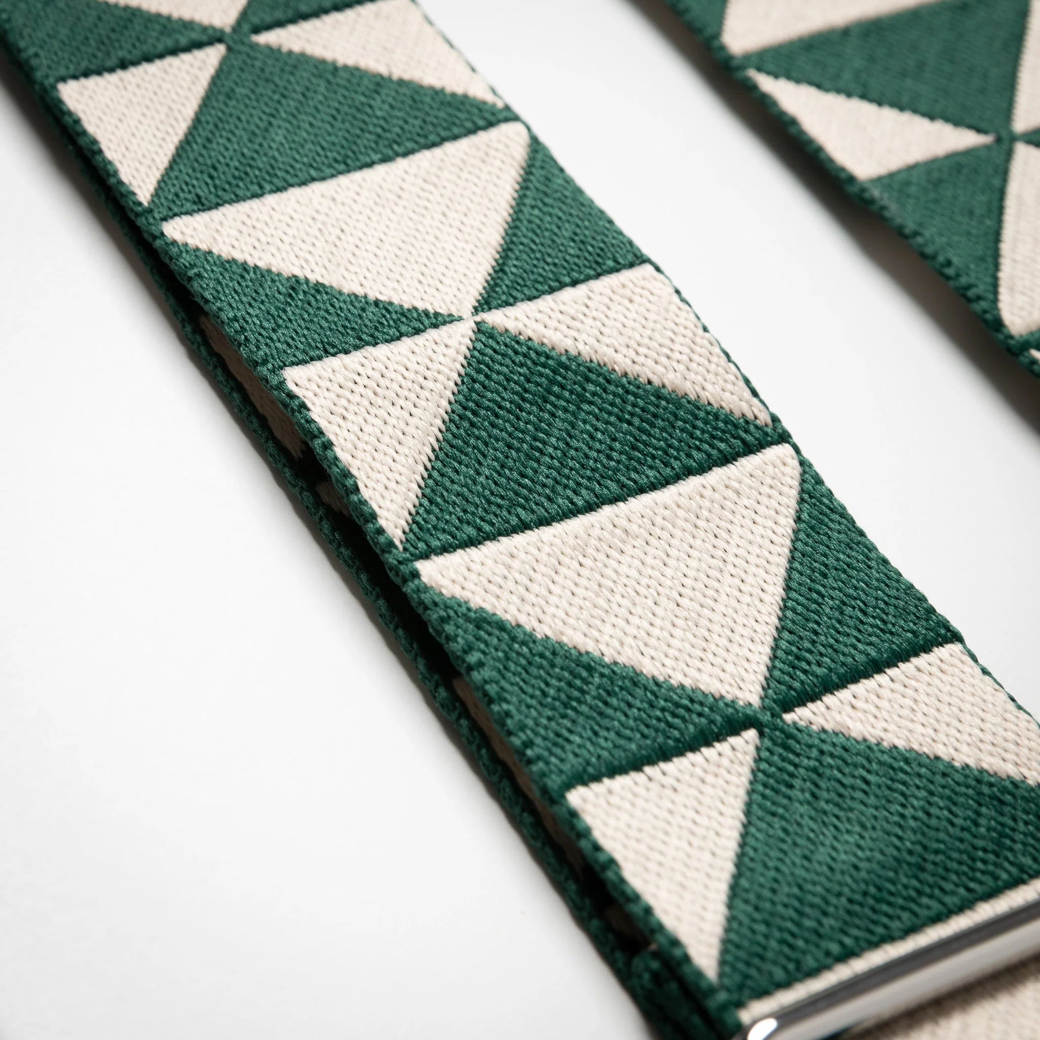 strap triangles green/sand - tan - Image 3