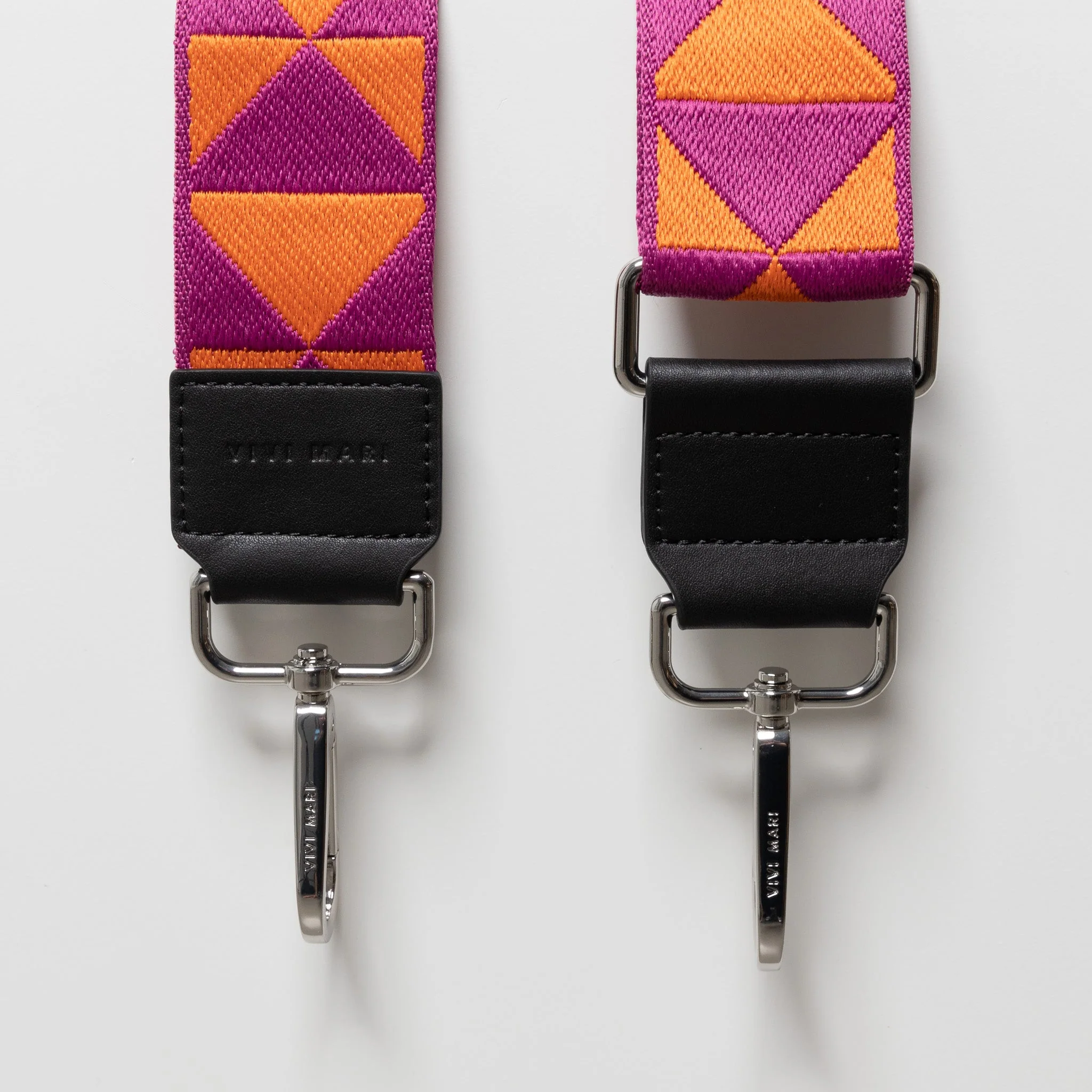 strap triangles magenta/orange - black - Image 5