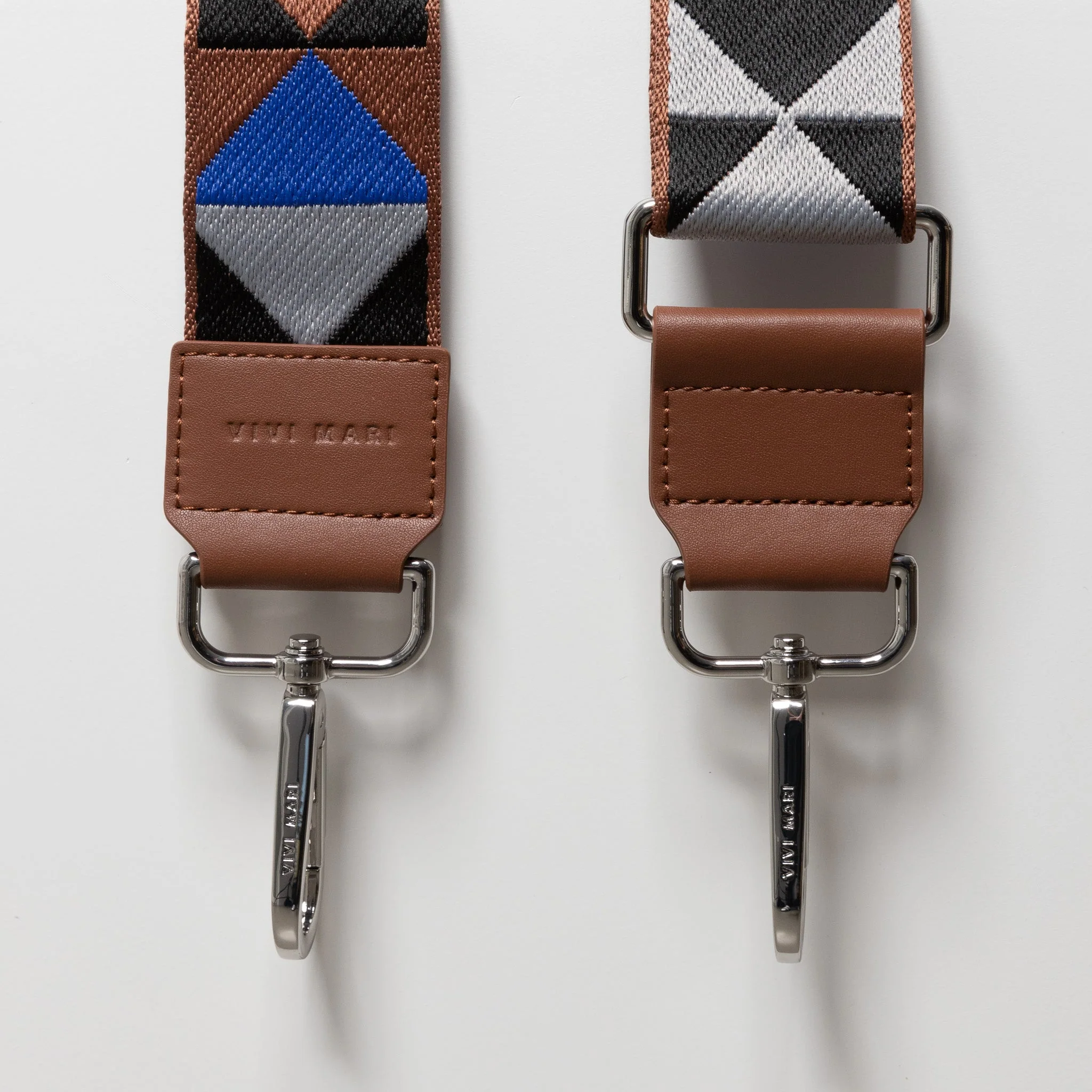 strap triangles multi tan/blue - tan - Image 5