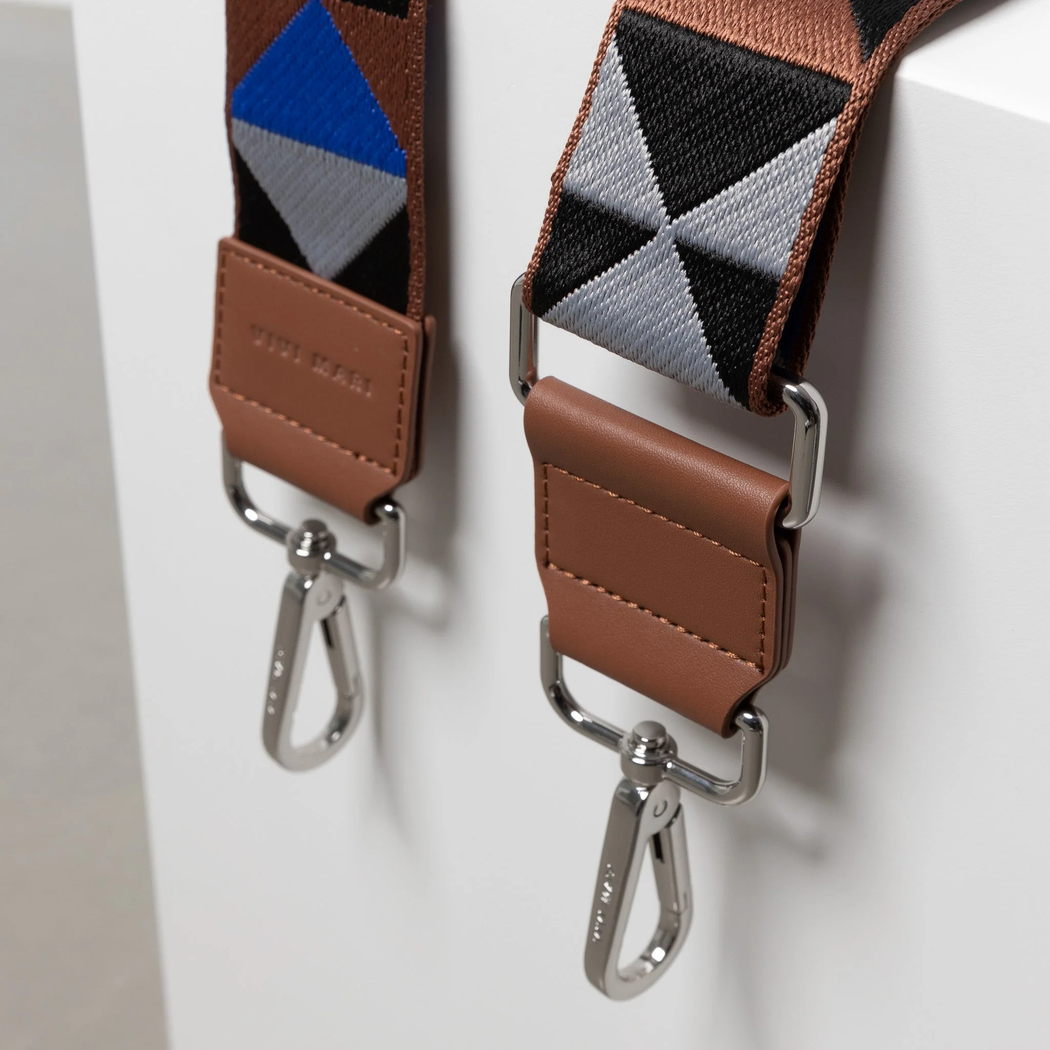 strap triangles multi tan/blue - tan - Image 8