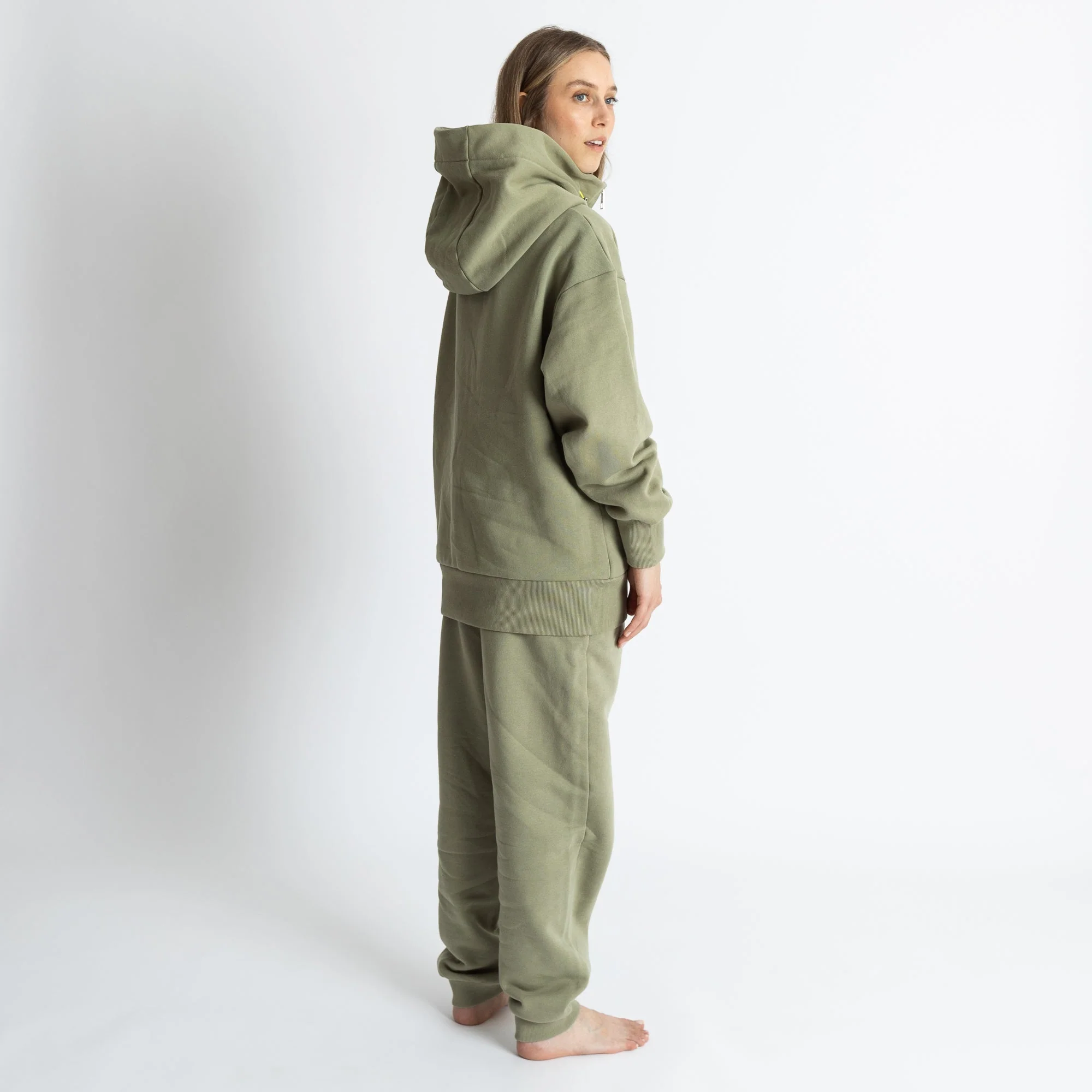 Sweat Pants - solid pale olive - Image 5