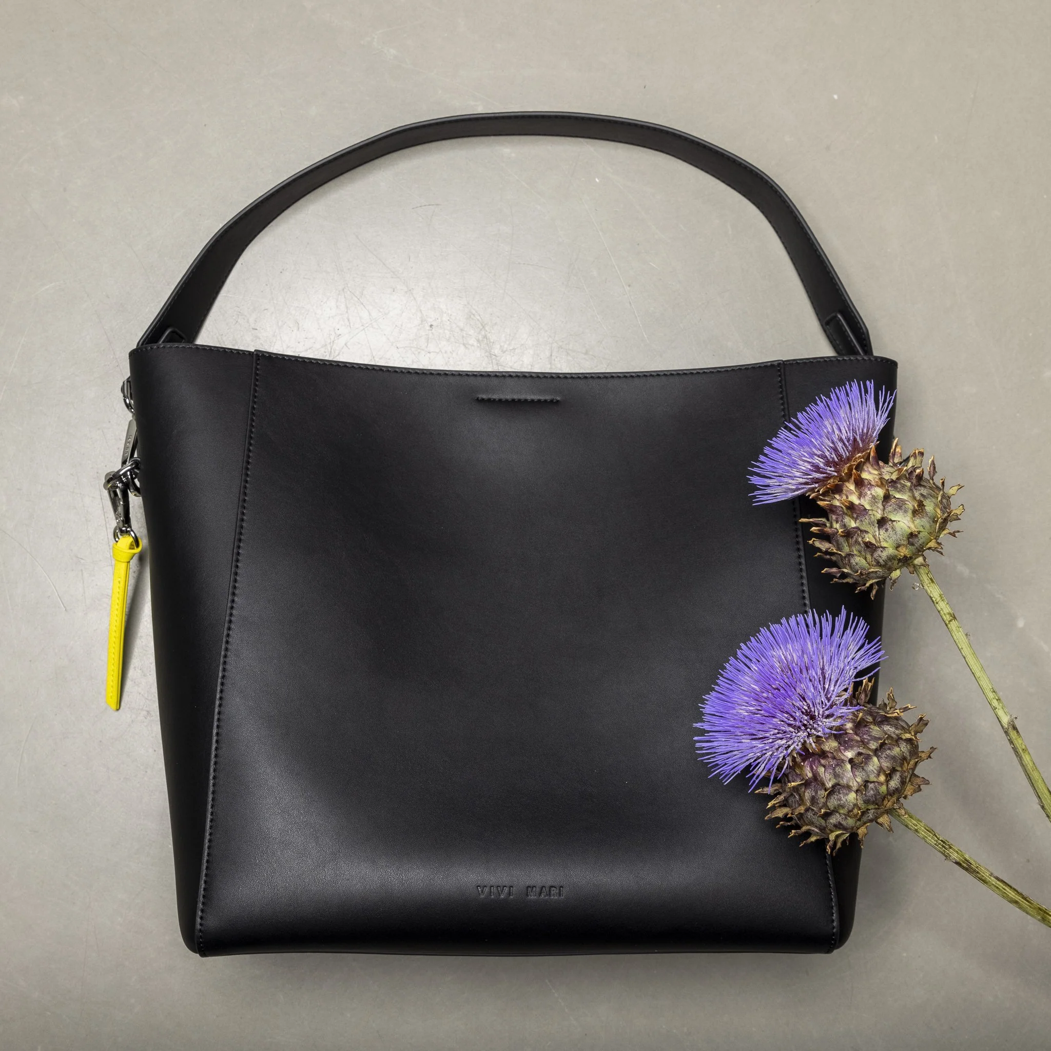 tote bag + strap basic classic - black - Image 18