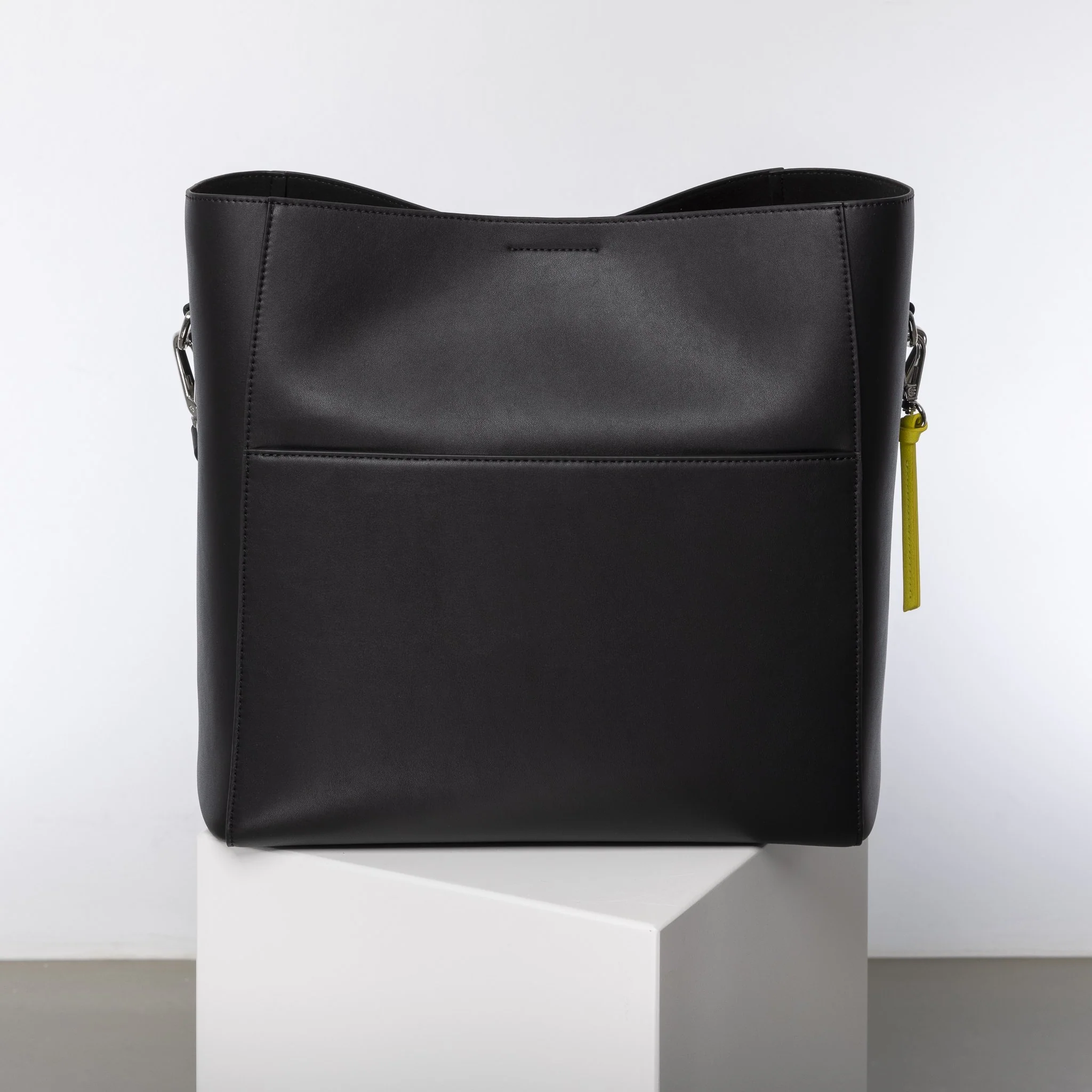 tote bag + strap basic classic - black - Image 3