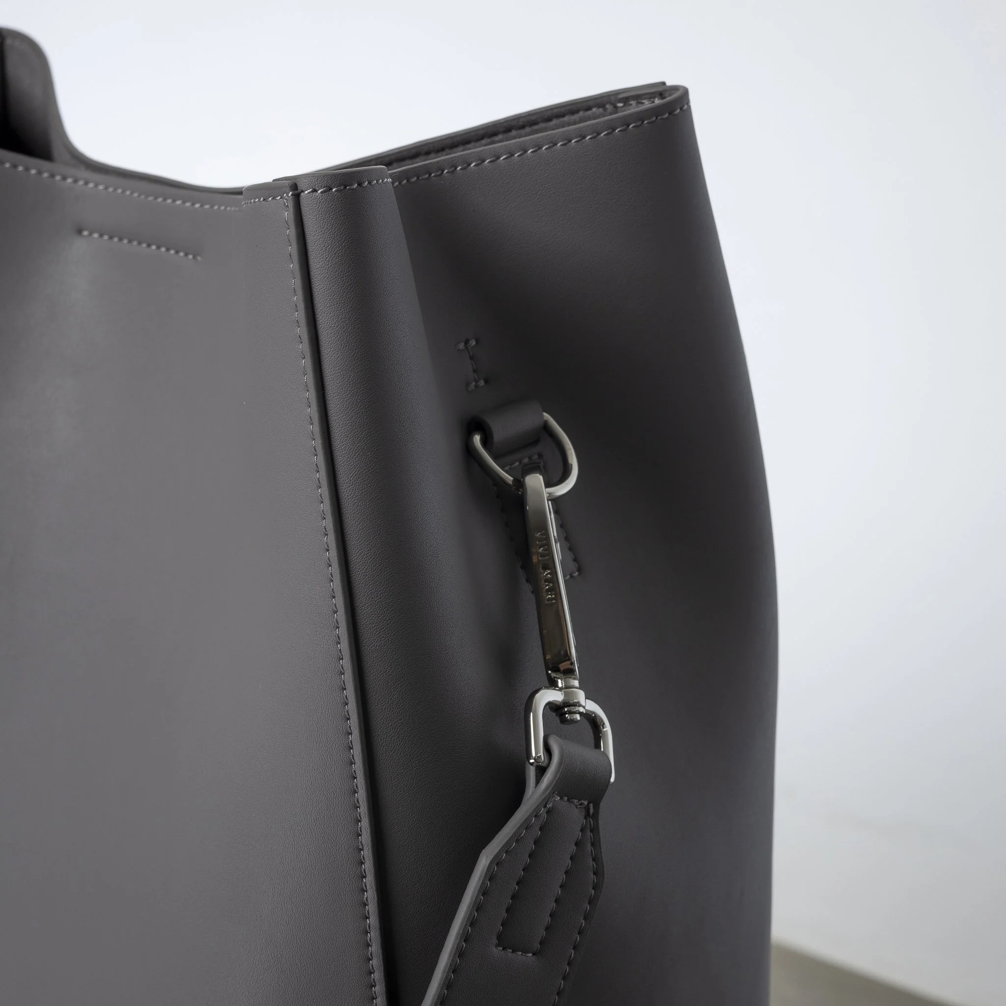 tote bag + strap basic classic - taupe - Image 19