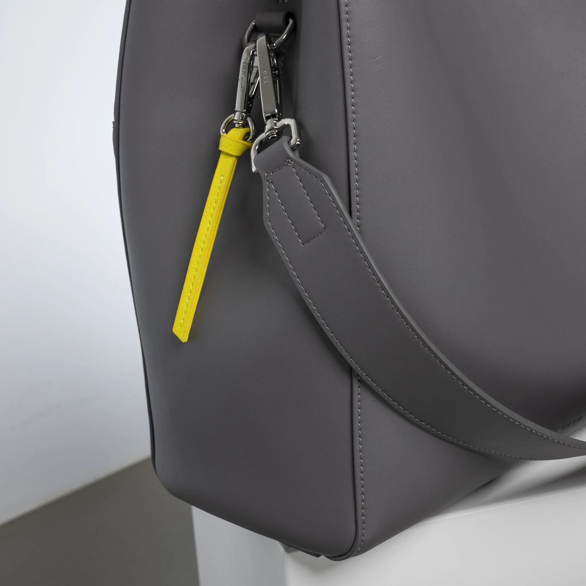 tote bag + strap basic classic - taupe - Image 8