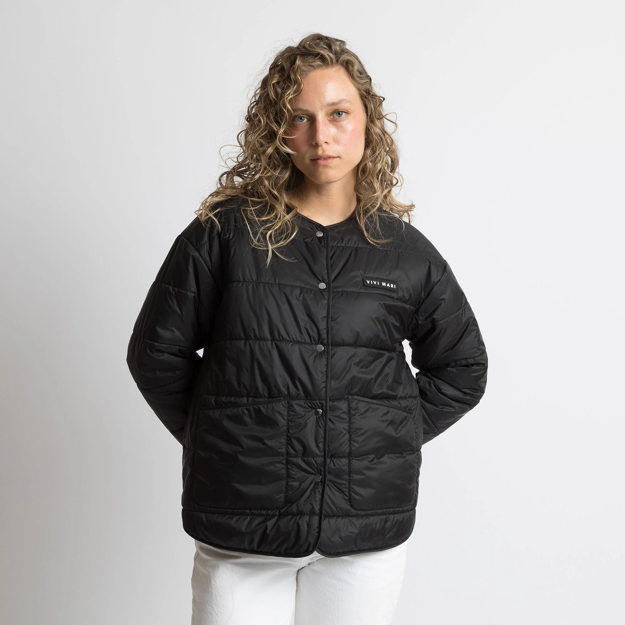 Ultra Light Puffer Jacket black/leo black-sand - Image 11
