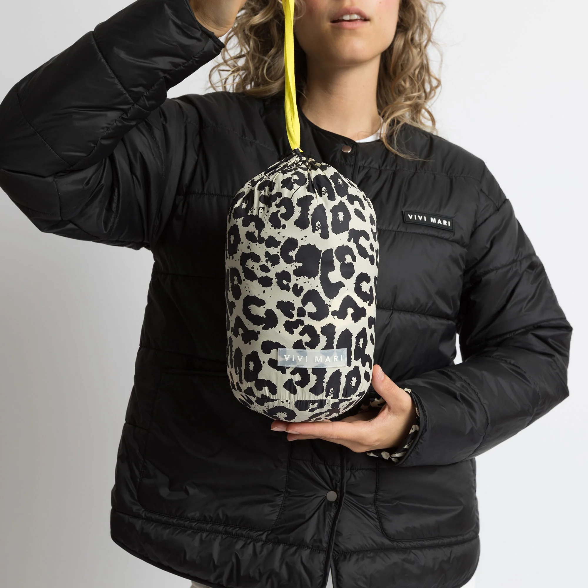 Ultra Light Puffer Jacket black/leo black-sand - Image 16