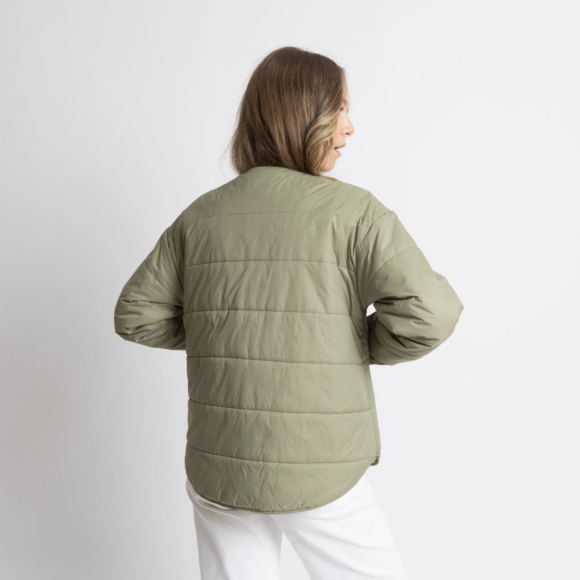 Ultra Light Puffer Jacket pale olive/leo olive-pale olive - Image 8